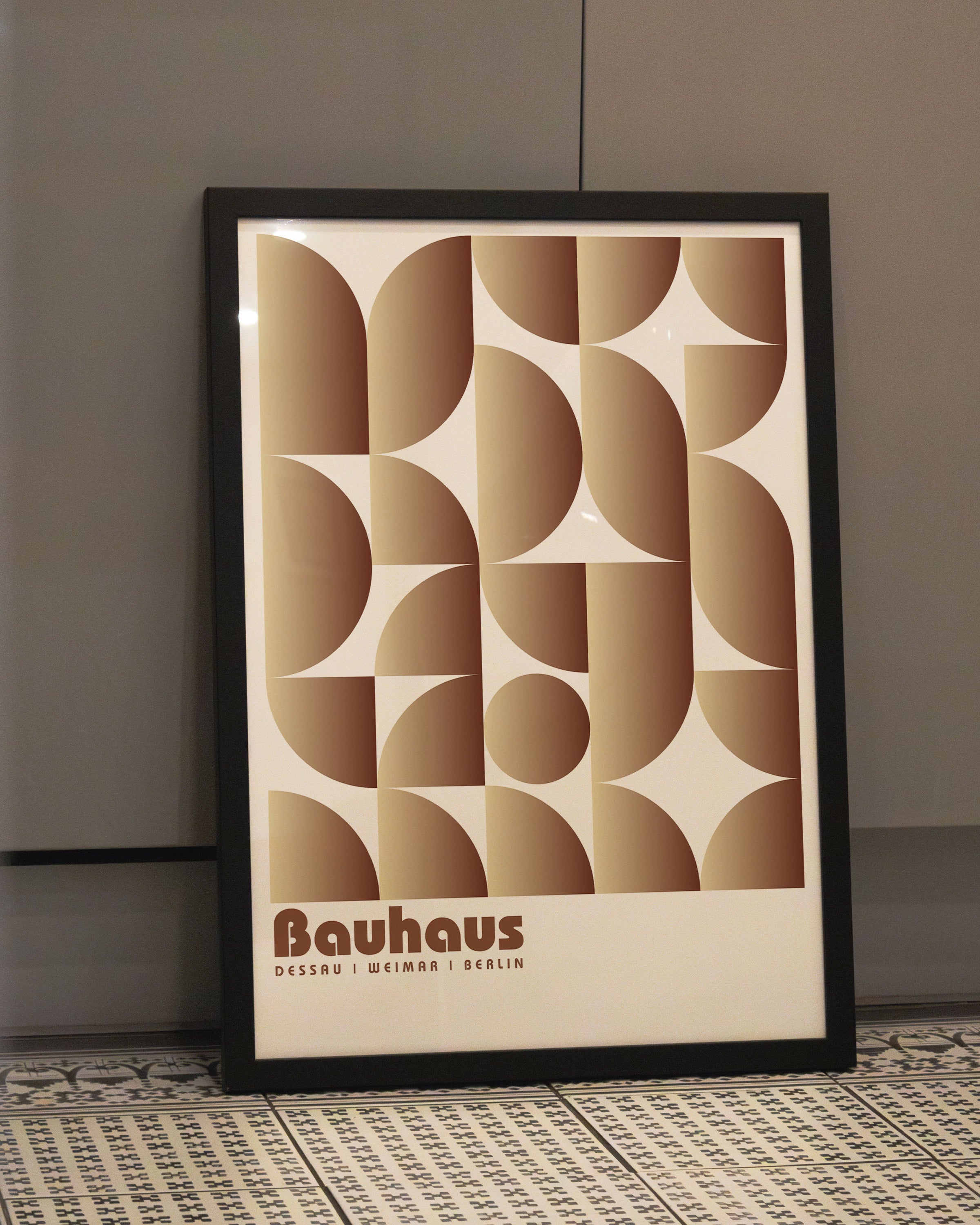 Geomora Poster – FineArt Wandbild, moderne Kunst & Fine Art Print von Spawnd, handgefertigt & Made in Germany