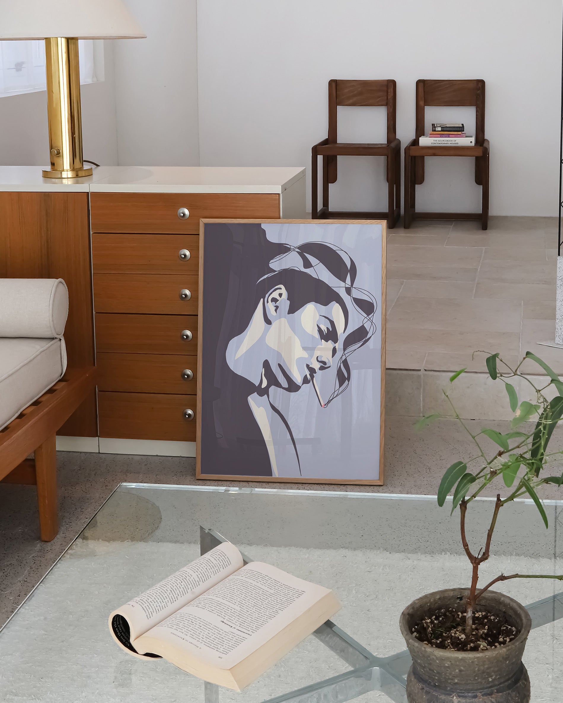 HB/03 Poster – Print Material Wandbild, moderne Kunst & Fine Art Print von Spawnd, handgefertigt & Made in Germany