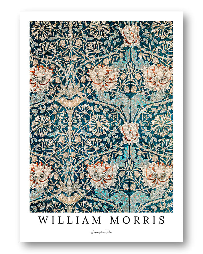 Honeysuckle Poster – Print Material Wandbild, moderne Kunst & Fine Art Print von Spawnd, handgefertigt & Made in Germany