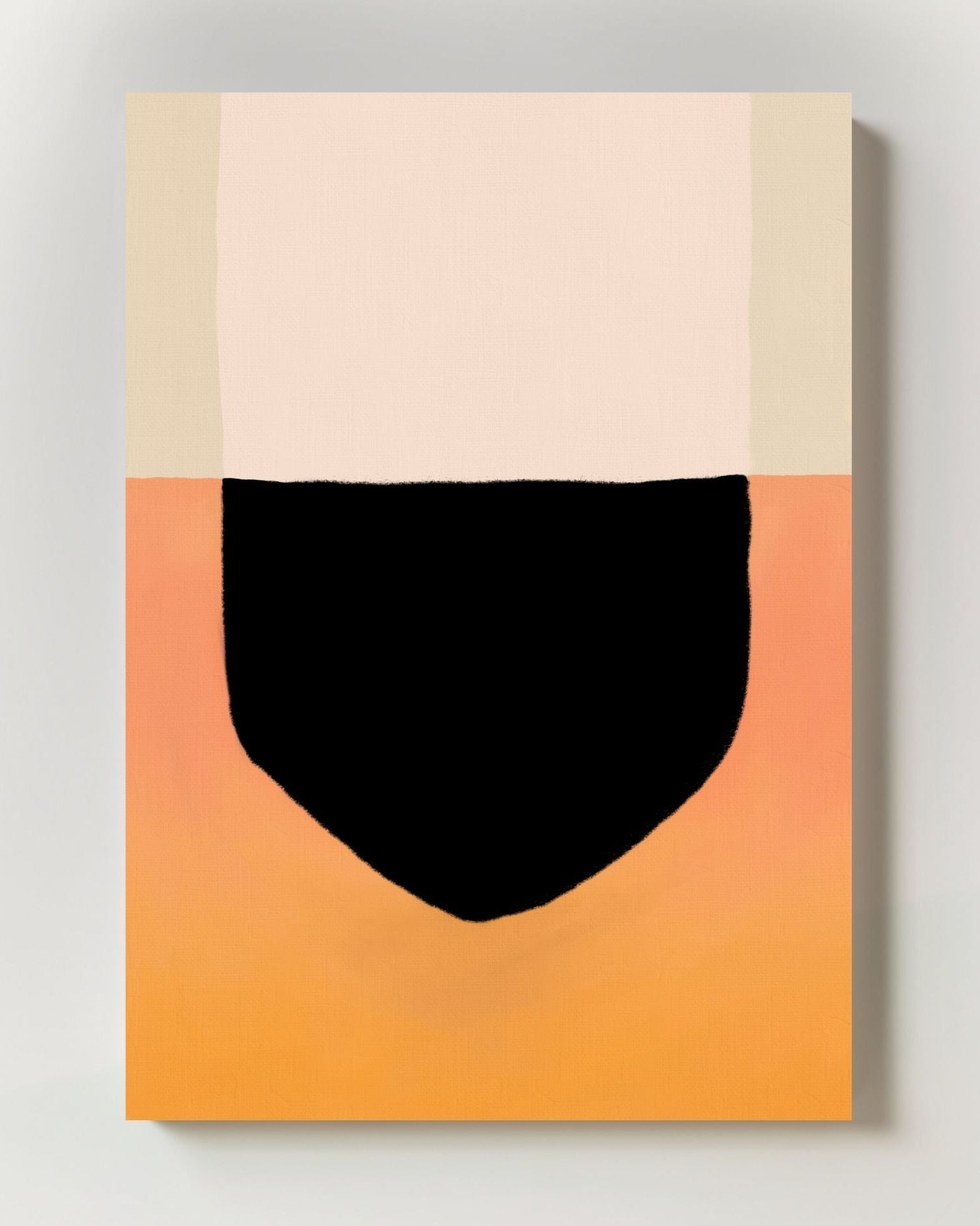 Isfjell Poster – Print Material Wandbild, moderne Kunst & Fine Art Print von Spawnd, handgefertigt & Made in Germany