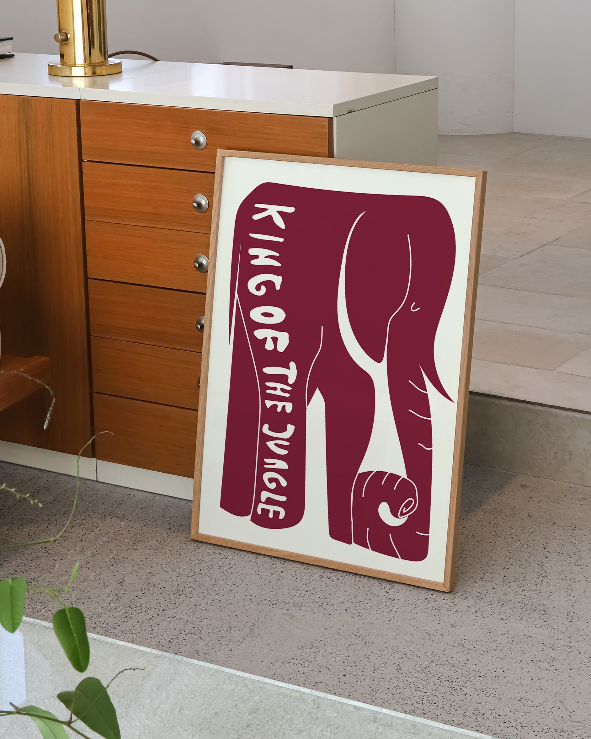 Jumbo Poster – Print Material Wandbild, moderne Kunst & Fine Art Print von Spawnd, handgefertigt & Made in Germany