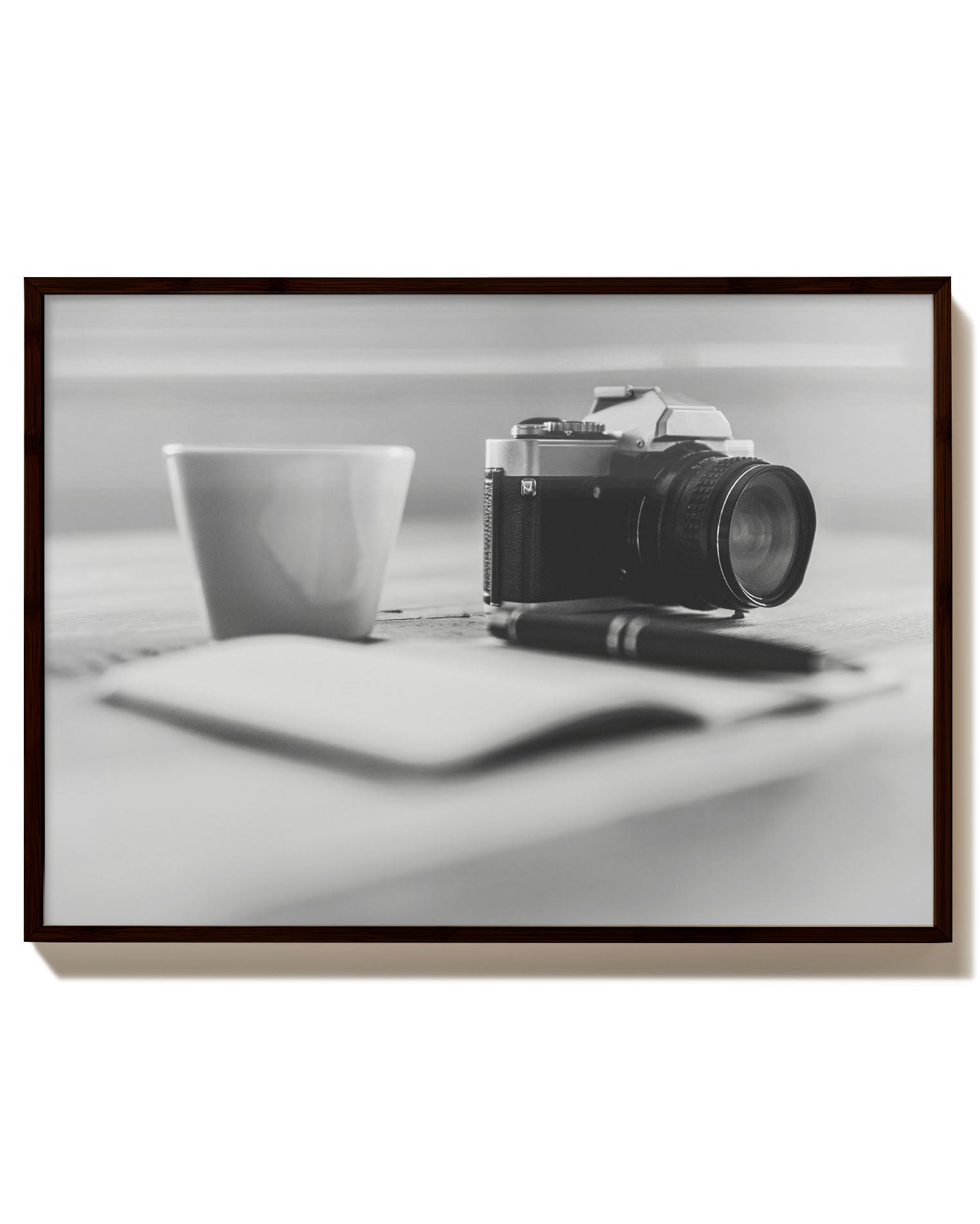 Kamera Poster – Print Material Wandbild, moderne Kunst & Fine Art Print von Spawnd, handgefertigt & Made in Germany