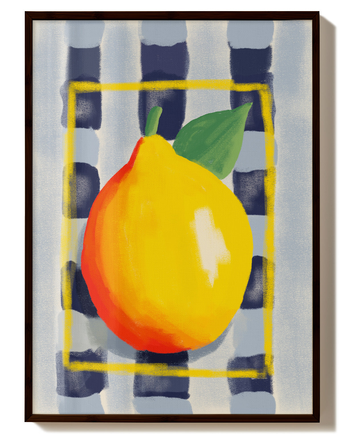 King Citrus Poster – Print Material Wandbild, moderne Kunst & Fine Art Print von Spawnd, handgefertigt & Made in Germany
