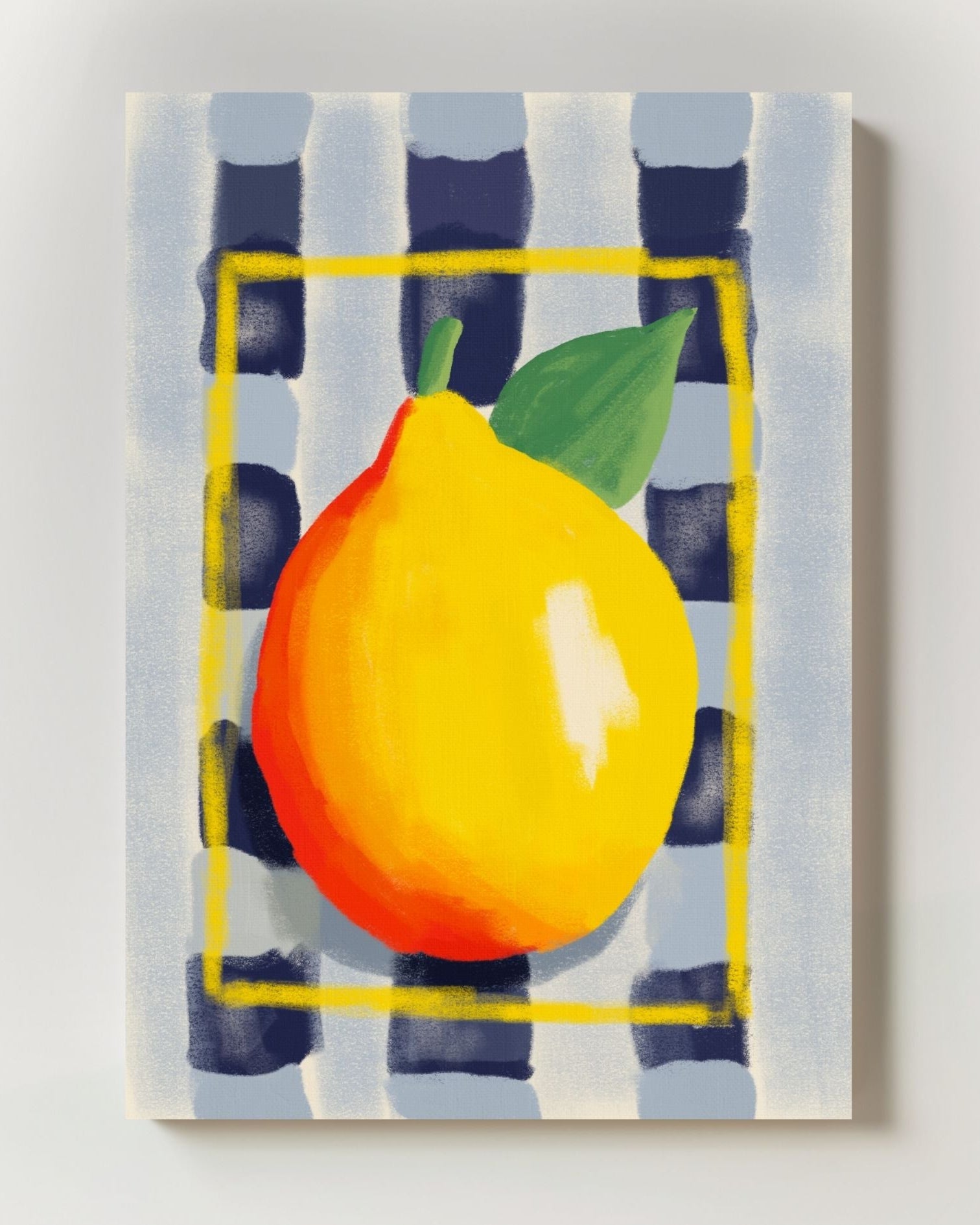 King Citrus Poster – Print Material Wandbild, moderne Kunst & Fine Art Print von Spawnd, handgefertigt & Made in Germany