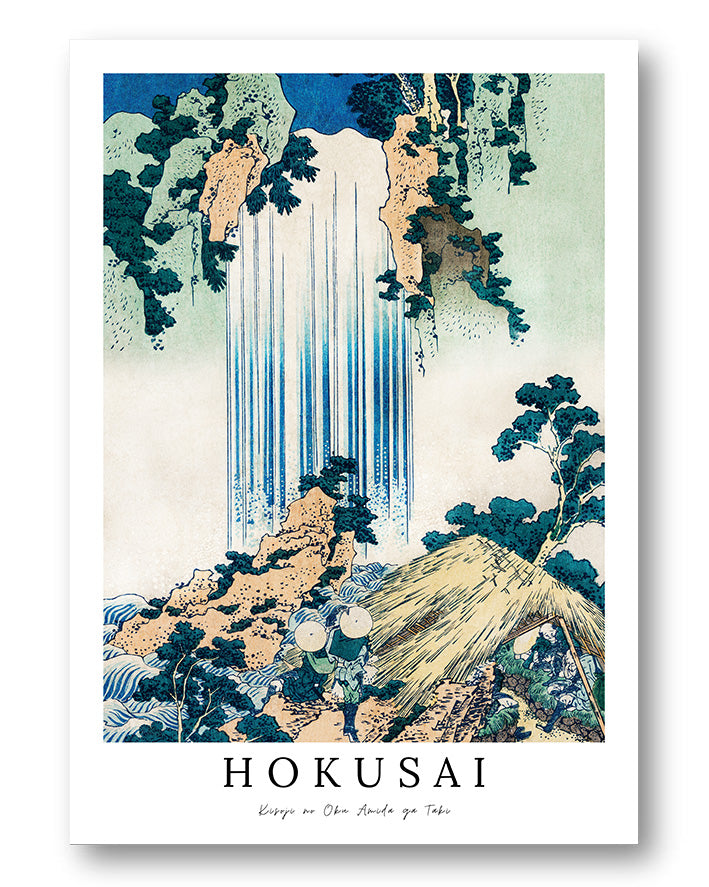 Kisoji no Oku Amida ga Taki Poster – Print Material Wandbild, moderne Kunst & Fine Art Print von Spawnd, handgefertigt & Made in Germany