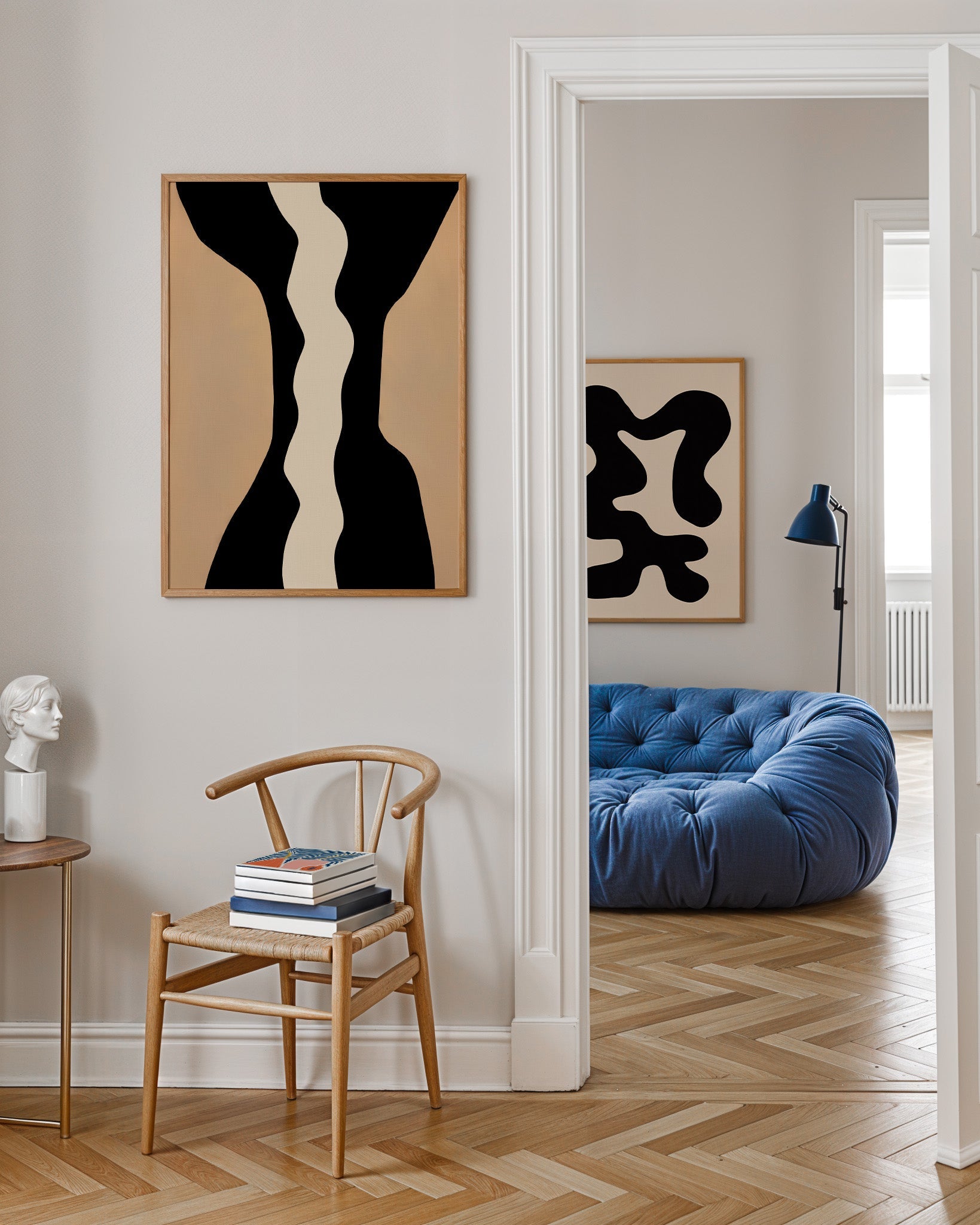 Klyfta Poster – Print Material Wandbild, moderne Kunst & Fine Art Print von Spawnd, handgefertigt & Made in Germany