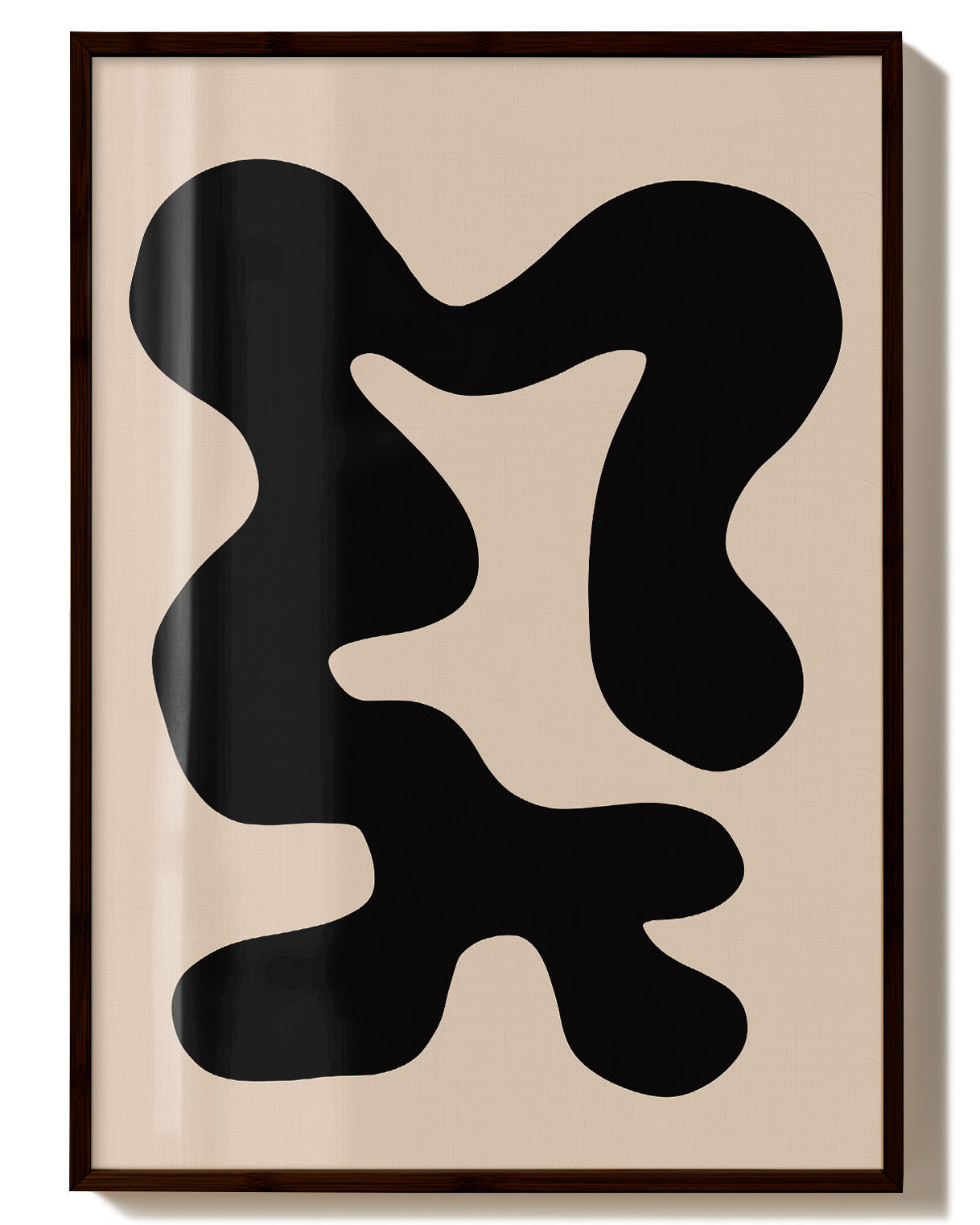 Korall Poster – Print Material Wandbild, moderne Kunst & Fine Art Print von Spawnd, handgefertigt & Made in Germany