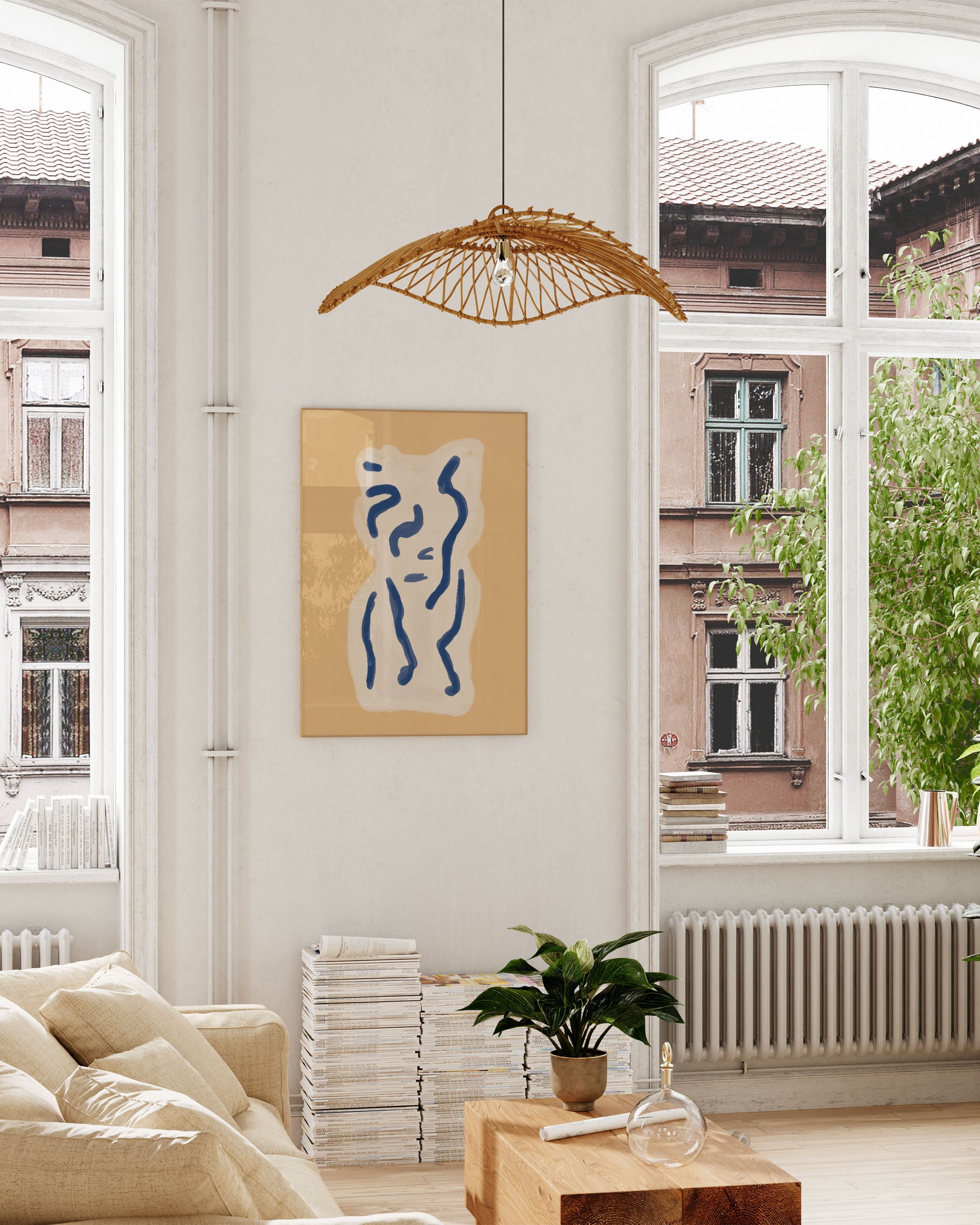 Kropp Poster – Print Material Wandbild, moderne Kunst & Fine Art Print von Spawnd, handgefertigt & Made in Germany