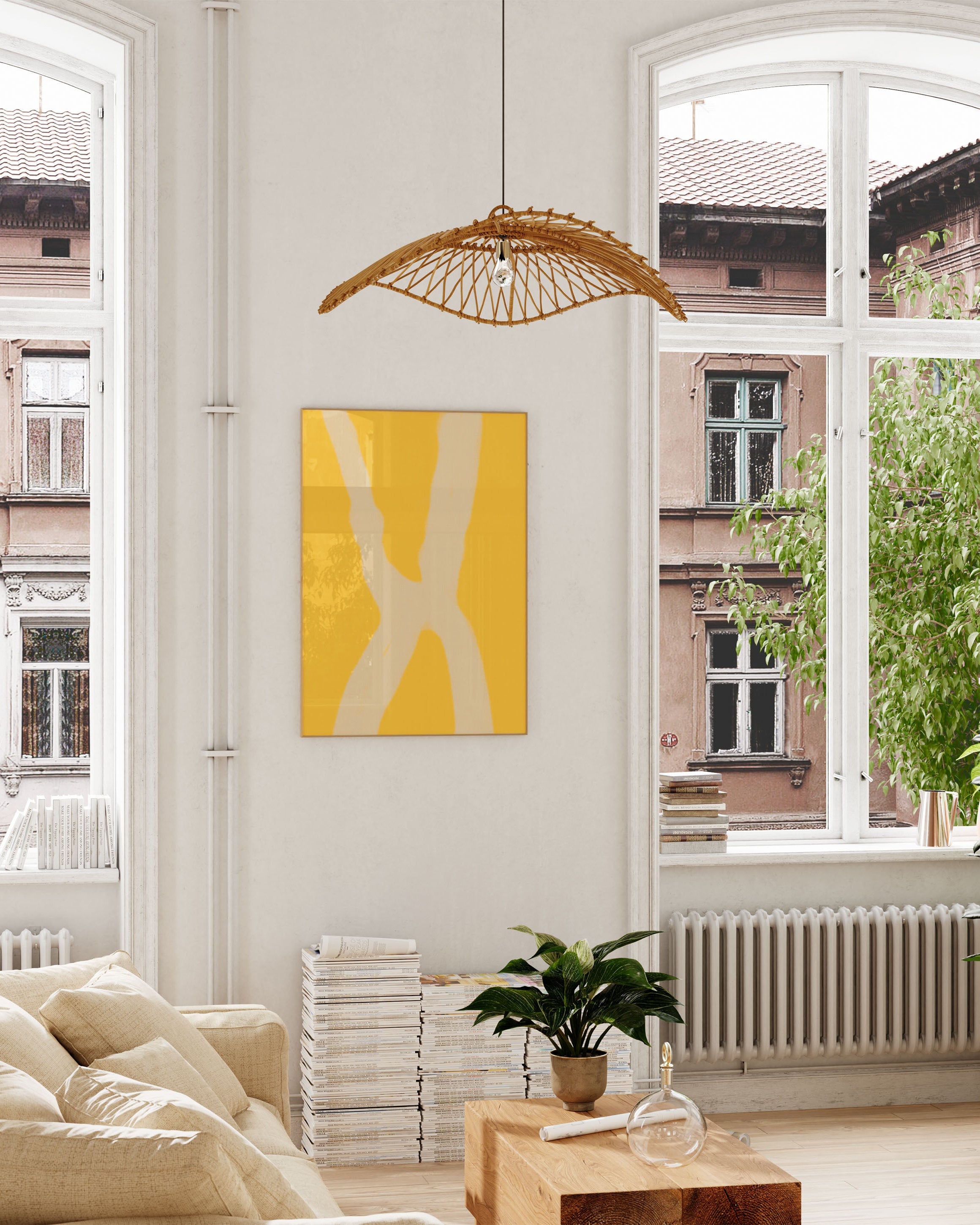 Kryss Poster – Print Material Wandbild, moderne Kunst & Fine Art Print von Spawnd, handgefertigt & Made in Germany