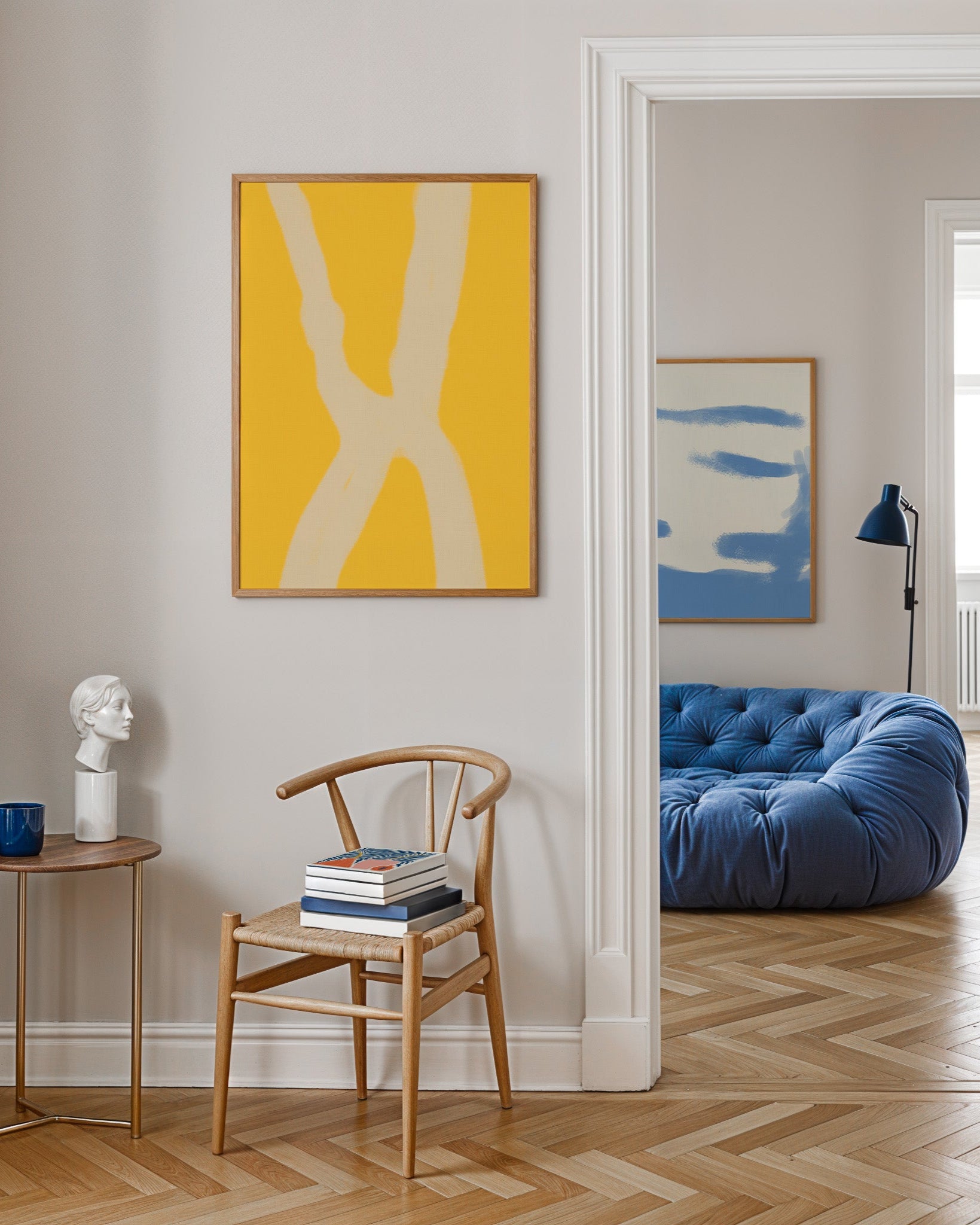 Kryss Poster – Print Material Wandbild, moderne Kunst & Fine Art Print von Spawnd, handgefertigt & Made in Germany