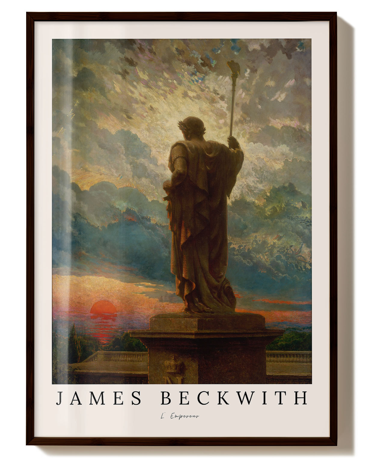 L’ Empereur Poster – FineArt Wandbild, moderne Kunst & Fine Art Print von Spawnd, handgefertigt & Made in Germany