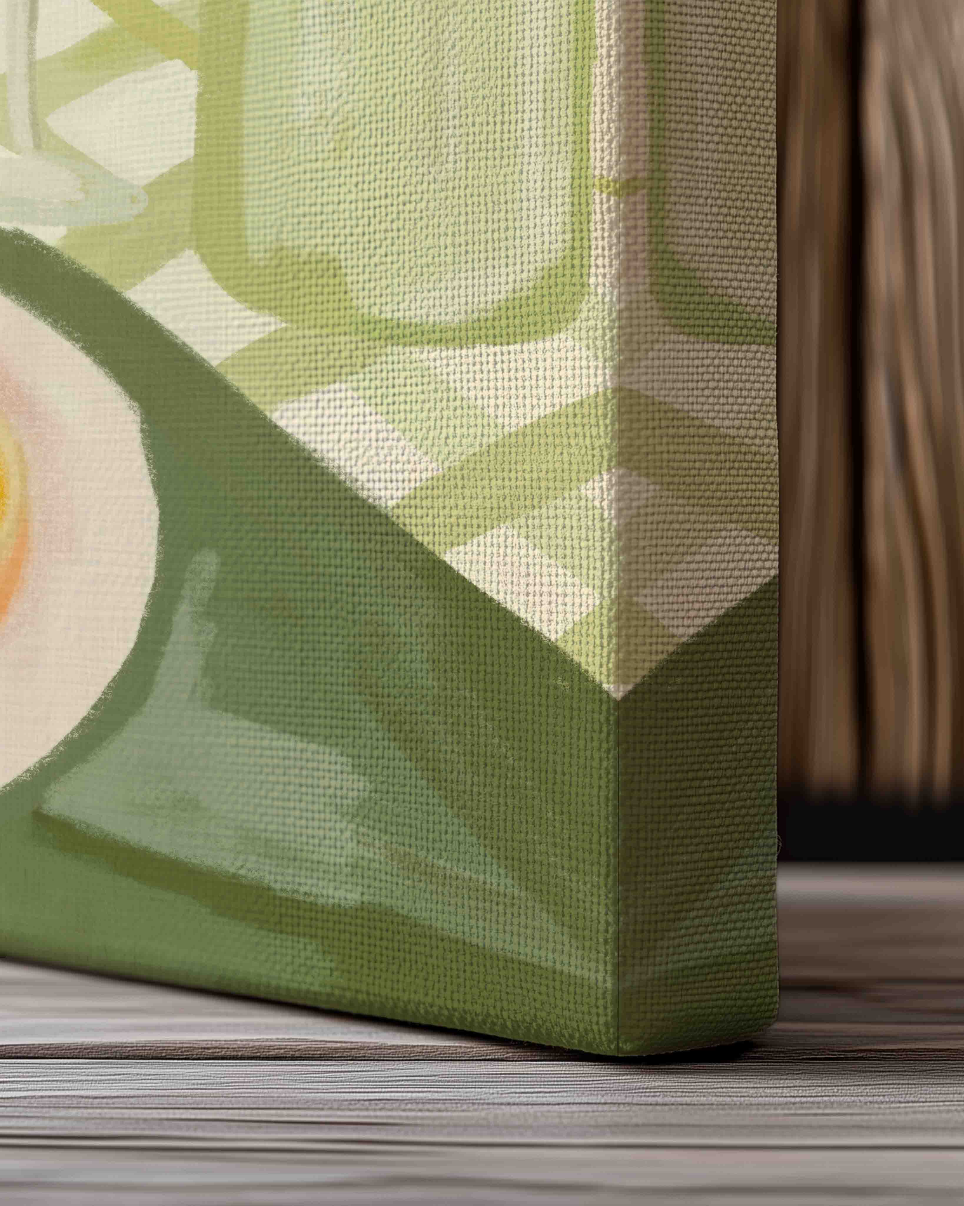 L'heure dorée Poster – Print Material Wandbild, moderne Kunst & Fine Art Print von Spawnd, handgefertigt & Made in Germany