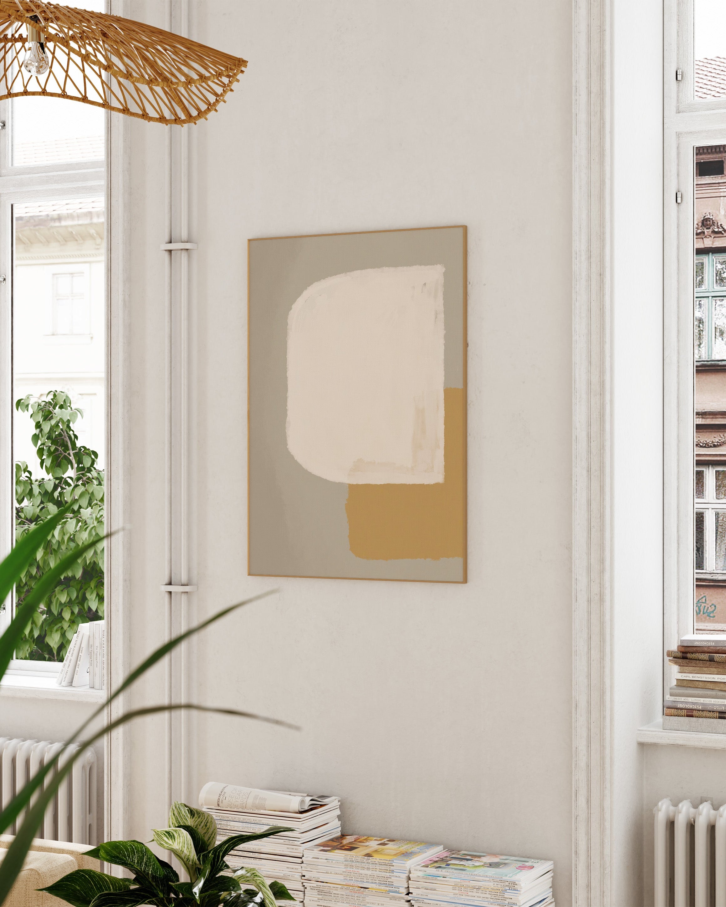 Lysning Poster – Print Material Wandbild, moderne Kunst & Fine Art Print von Spawnd, handgefertigt & Made in Germany