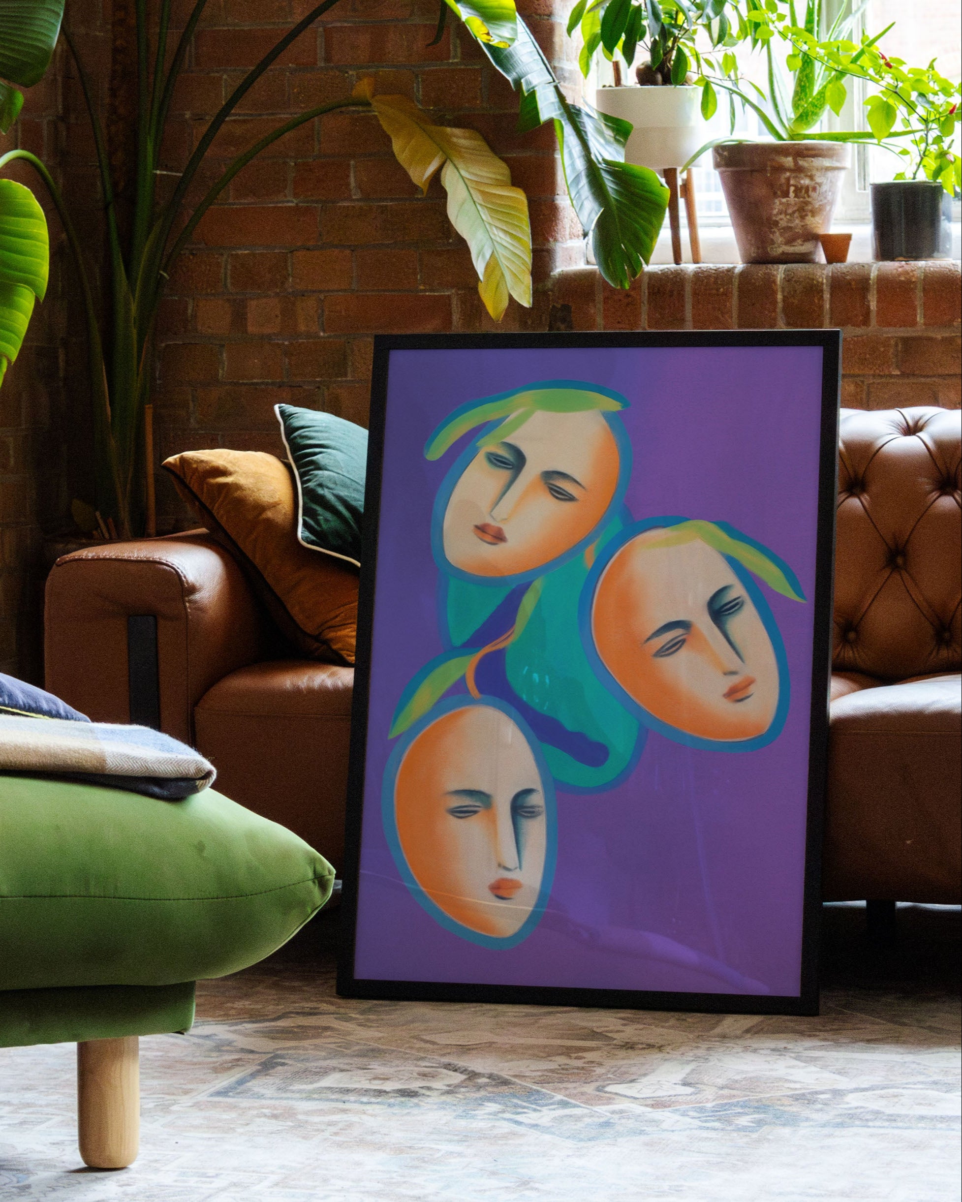 Orange Tree Painting
