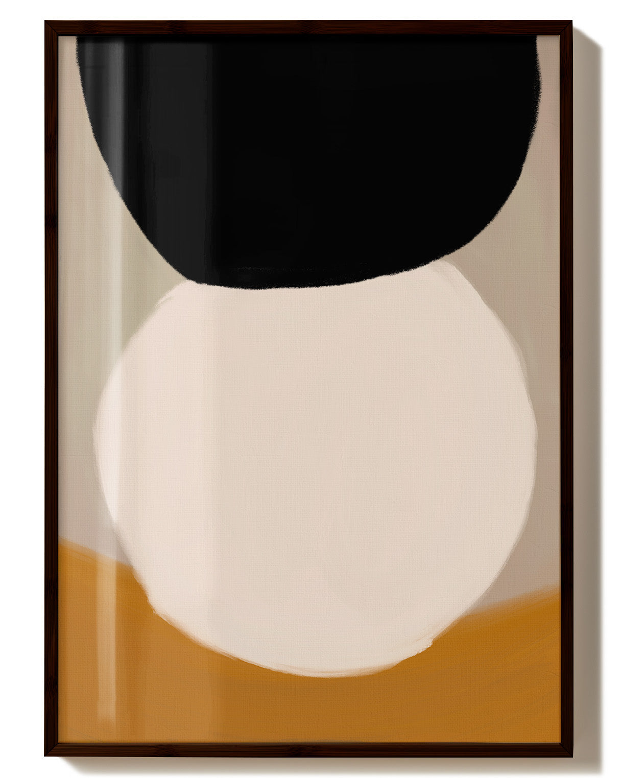 Månefall Poster – Print Material Wandbild, moderne Kunst & Fine Art Print von Spawnd, handgefertigt & Made in Germany