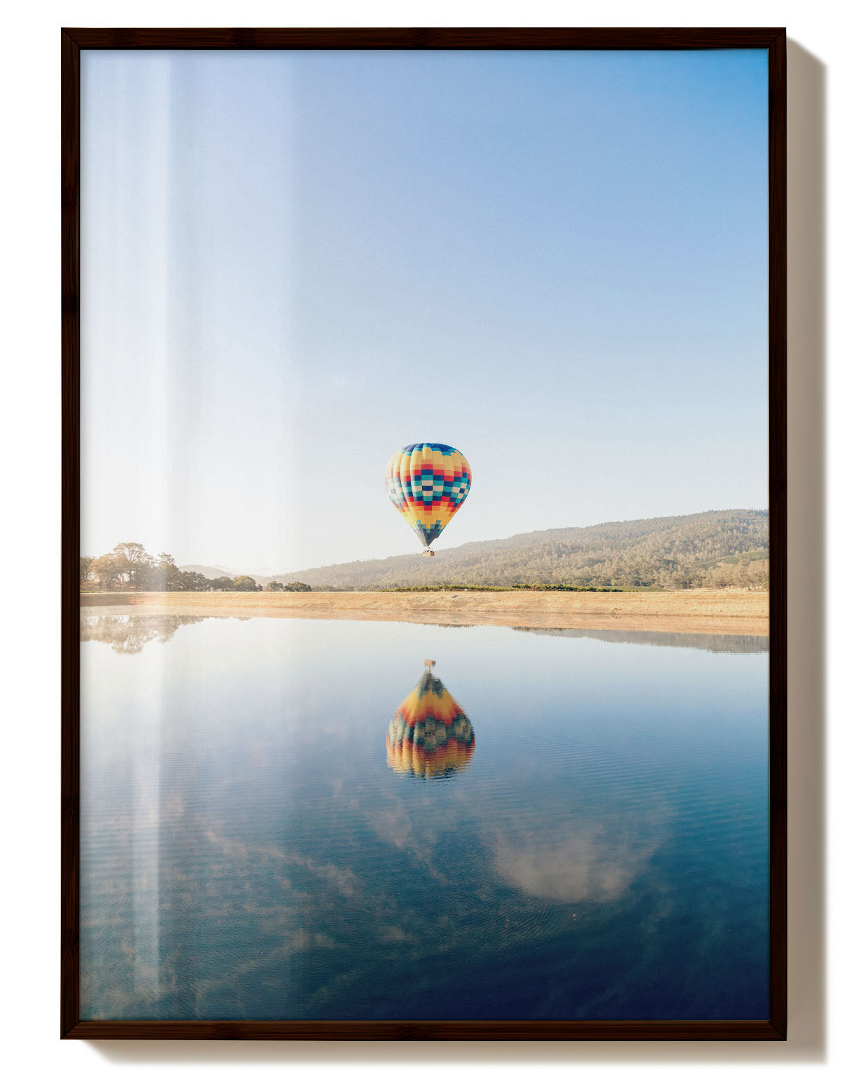 Mirror Poster – Print Material Wandbild, moderne Kunst & Fine Art Print von Spawnd, handgefertigt & Made in Germany