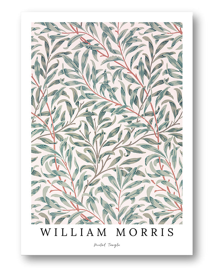 Muted Tangle Poster – Print Material Wandbild, moderne Kunst & Fine Art Print von Spawnd, handgefertigt & Made in Germany