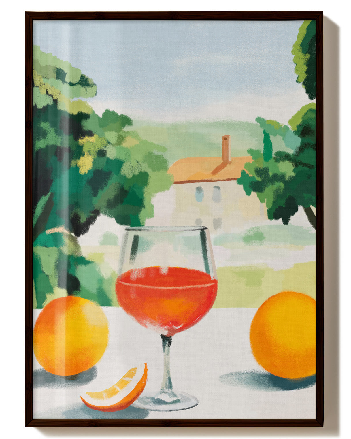 Perfect Moment Poster – Print Material Wandbild, moderne Kunst & Fine Art Print von Spawnd, handgefertigt & Made in Germany