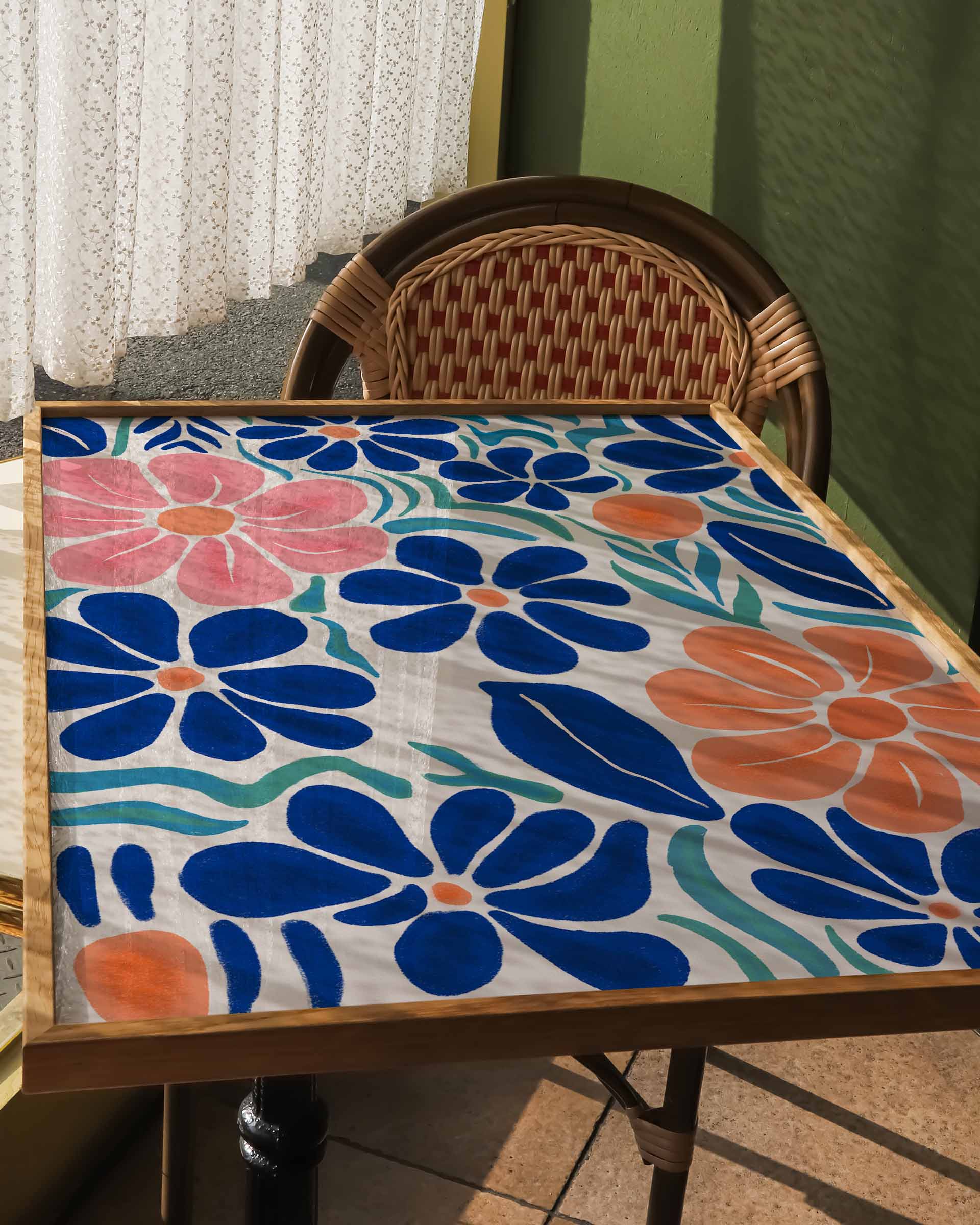 Prairie en Rêve Poster – FineArt Wandbild, moderne Kunst & Fine Art Print von Spawnd, handgefertigt & Made in Germany