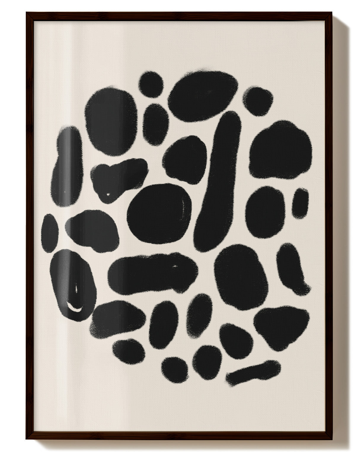 Prikker Poster – Print Material Wandbild, moderne Kunst & Fine Art Print von Spawnd, handgefertigt & Made in Germany