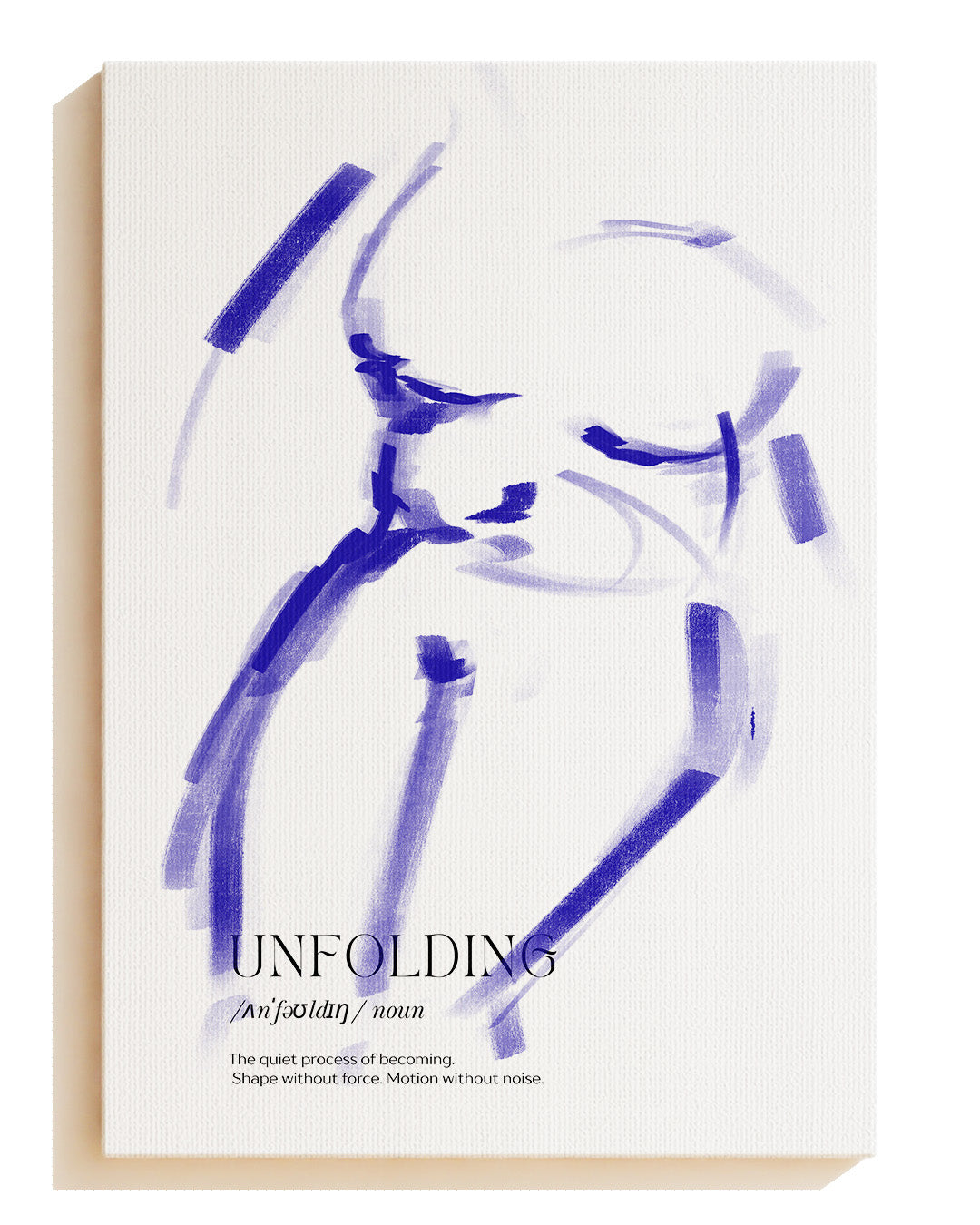Unfolding - Canvas