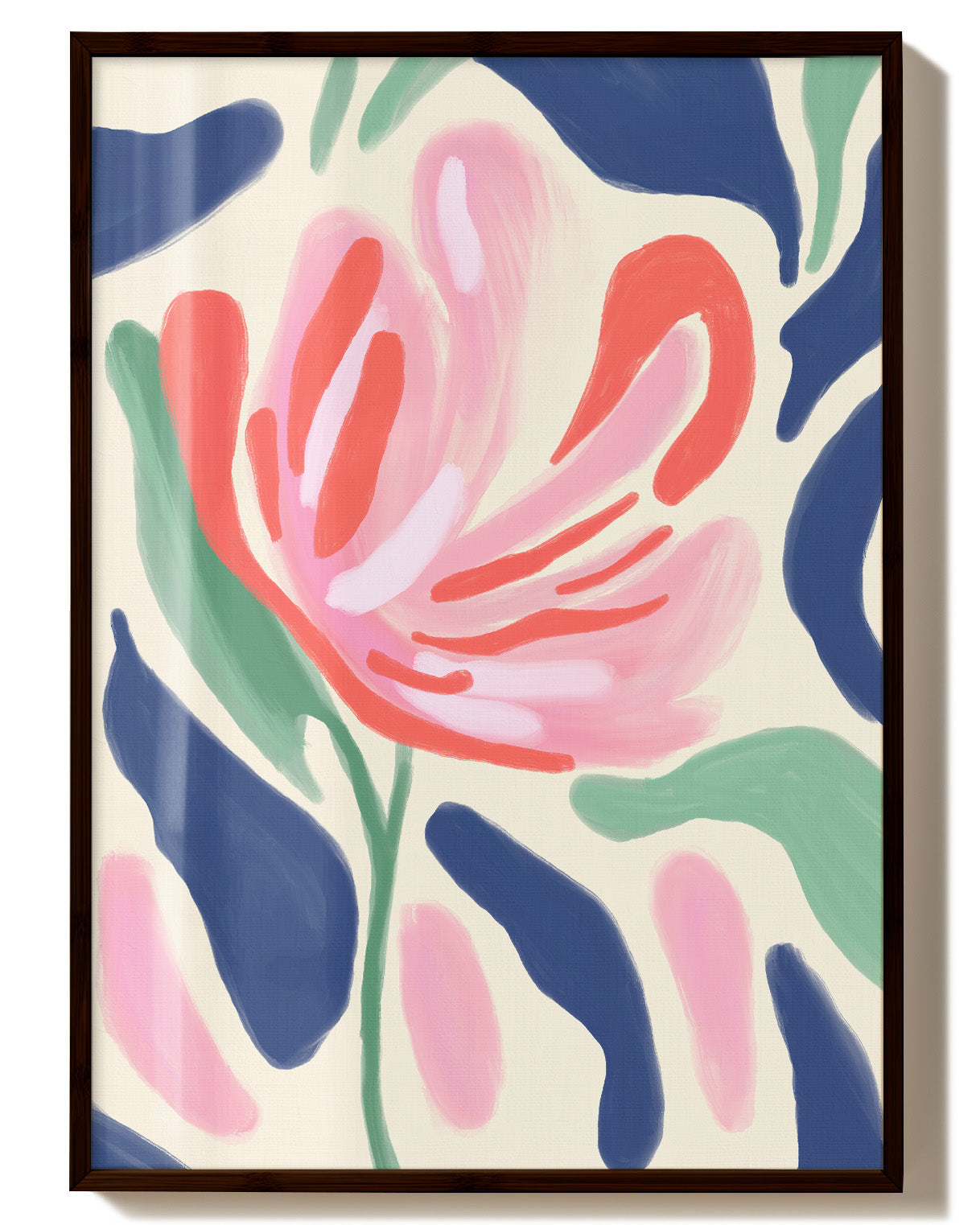 Rêverie Florale Poster – FineArt Wandbild, moderne Kunst & Fine Art Print von Spawnd, handgefertigt & Made in Germany