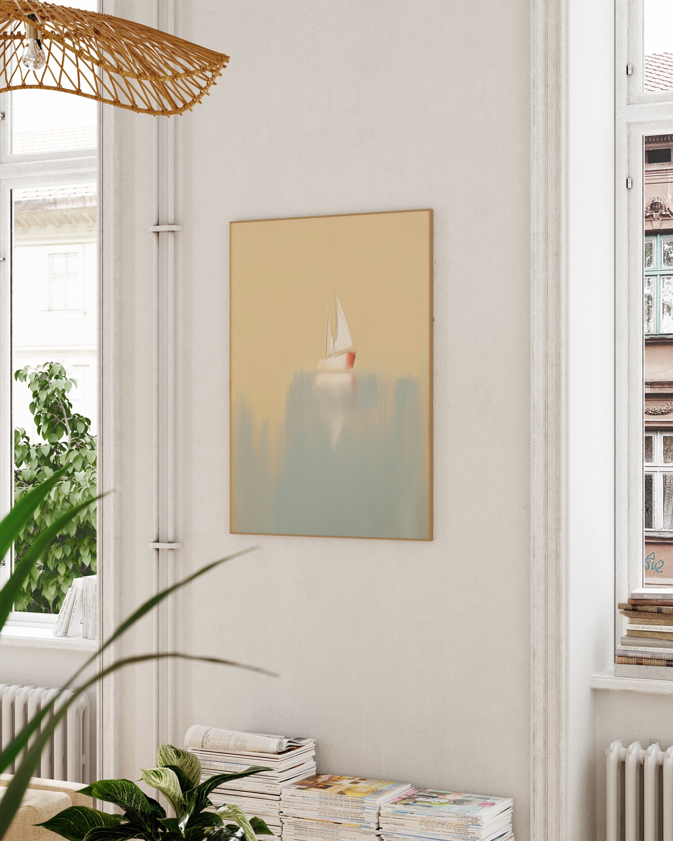 Rødbåt Poster – Print Material Wandbild, moderne Kunst & Fine Art Print von Spawnd, handgefertigt & Made in Germany