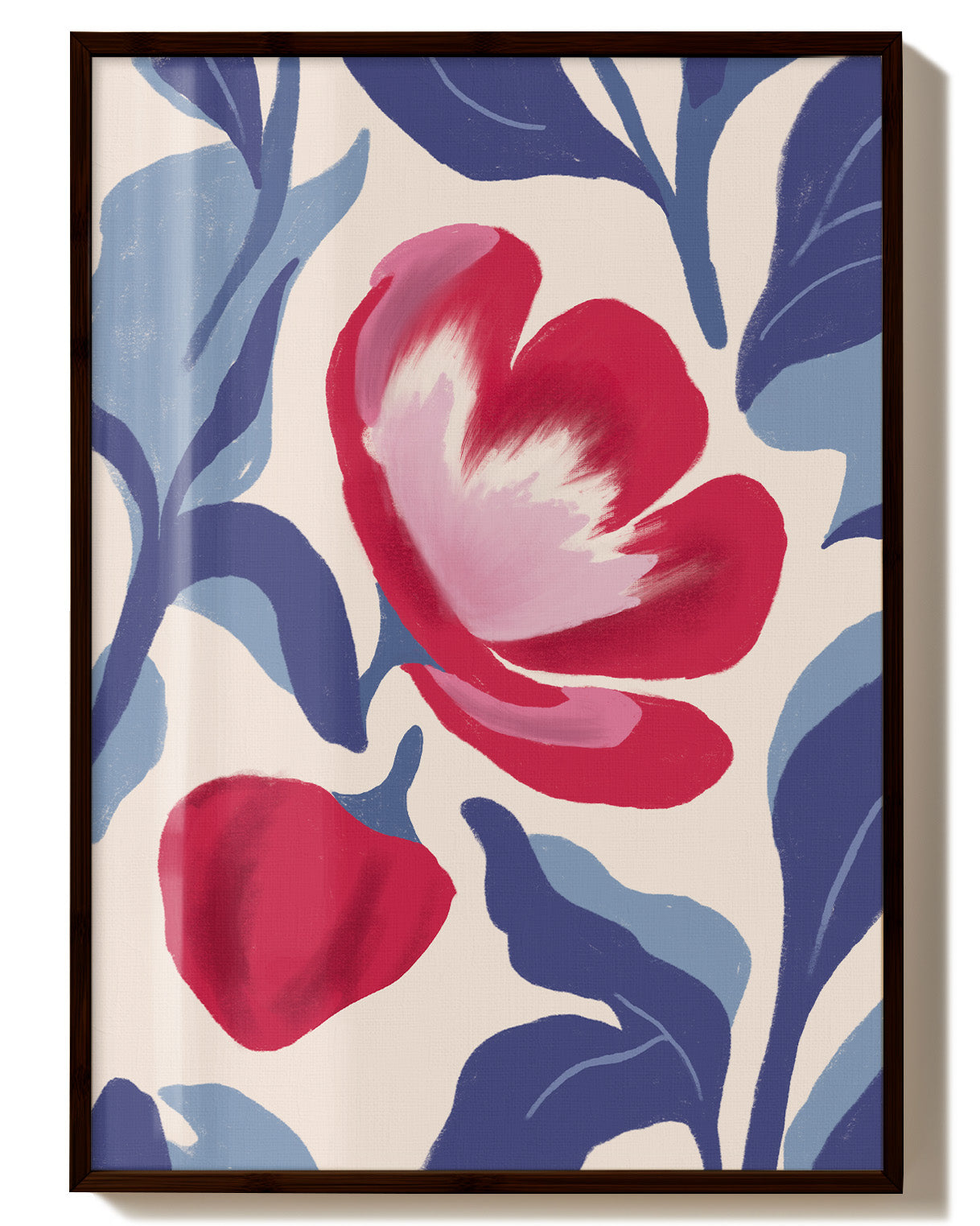 Rouge Éphémère Poster – Print Material Wandbild, moderne Kunst & Fine Art Print von Spawnd, handgefertigt & Made in Germany