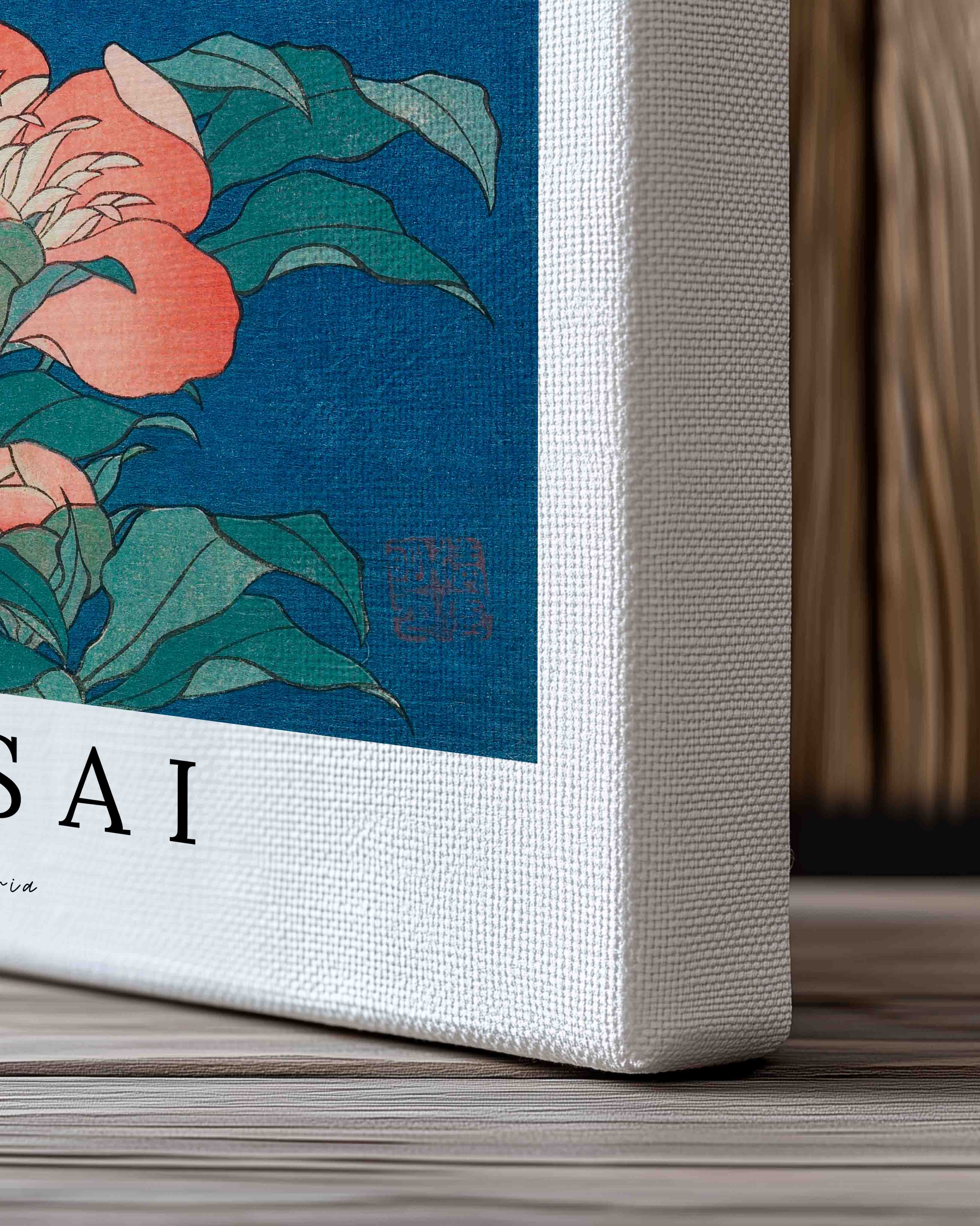 Shakuyaku ni Kanaria Poster – Print Material Wandbild, moderne Kunst & Fine Art Print von Spawnd, handgefertigt & Made in Germany