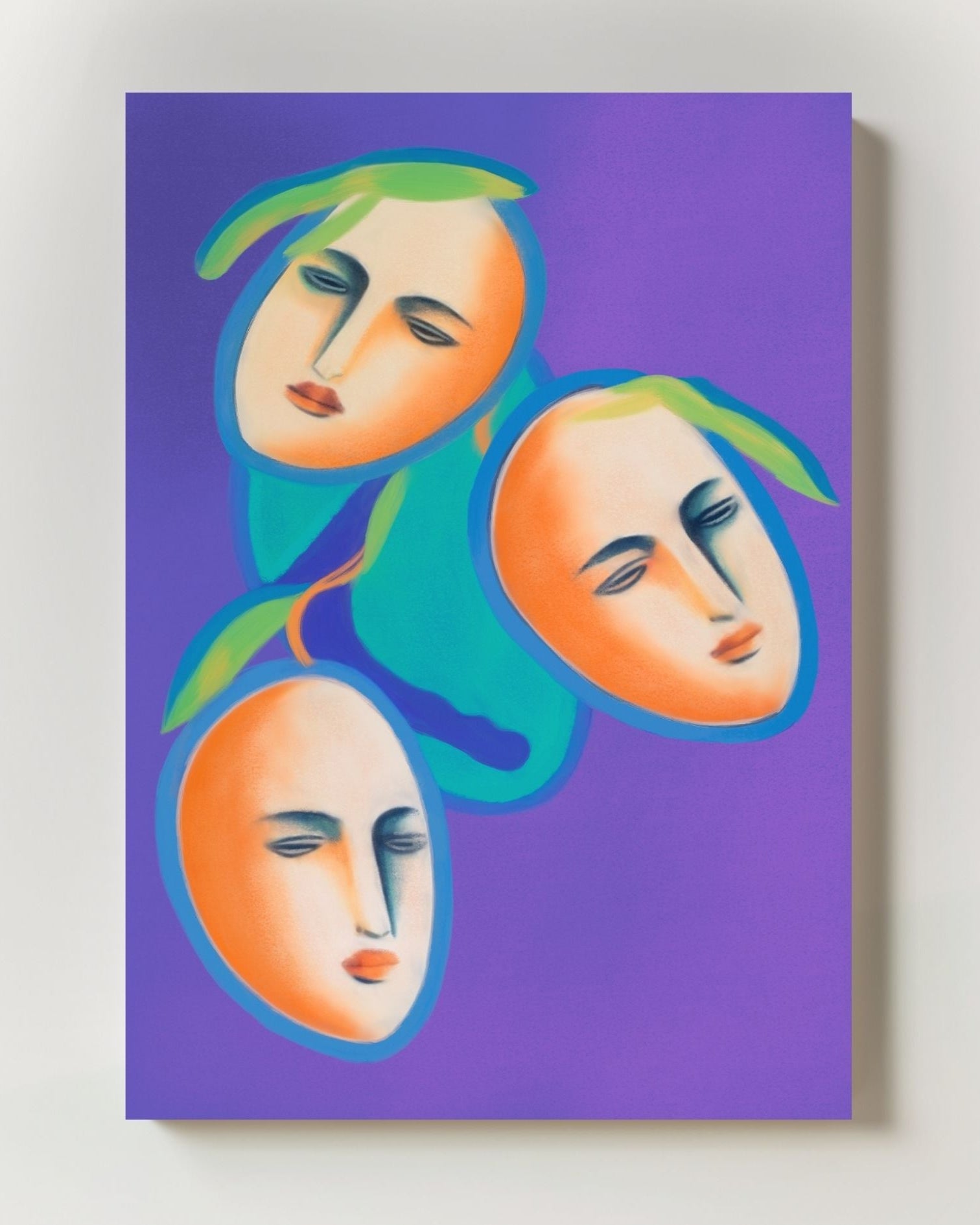 Orange Tree Painting