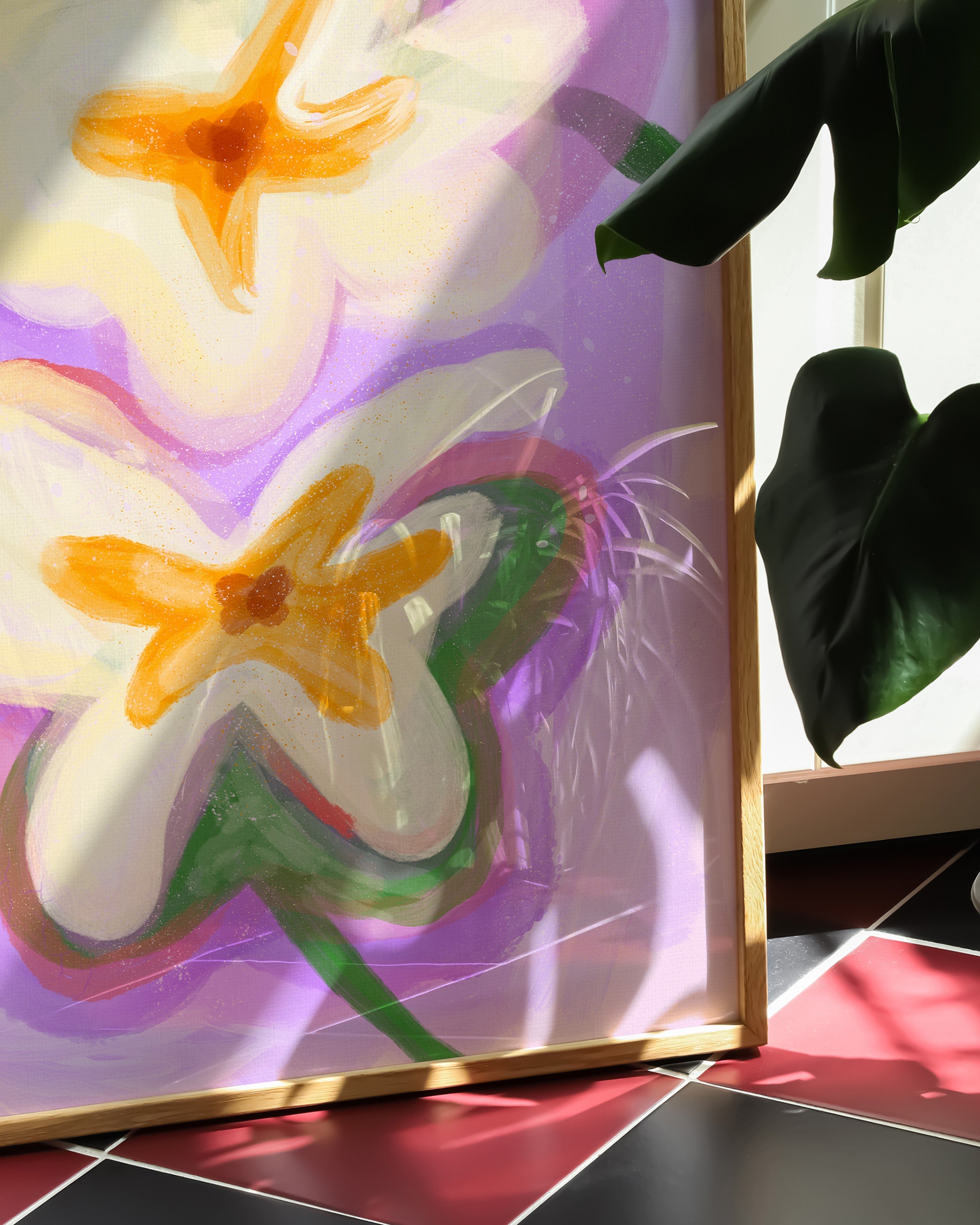 Soft Chaos Poster – FineArt Wandbild, moderne Kunst & Fine Art Print von Spawnd, handgefertigt & Made in Germany