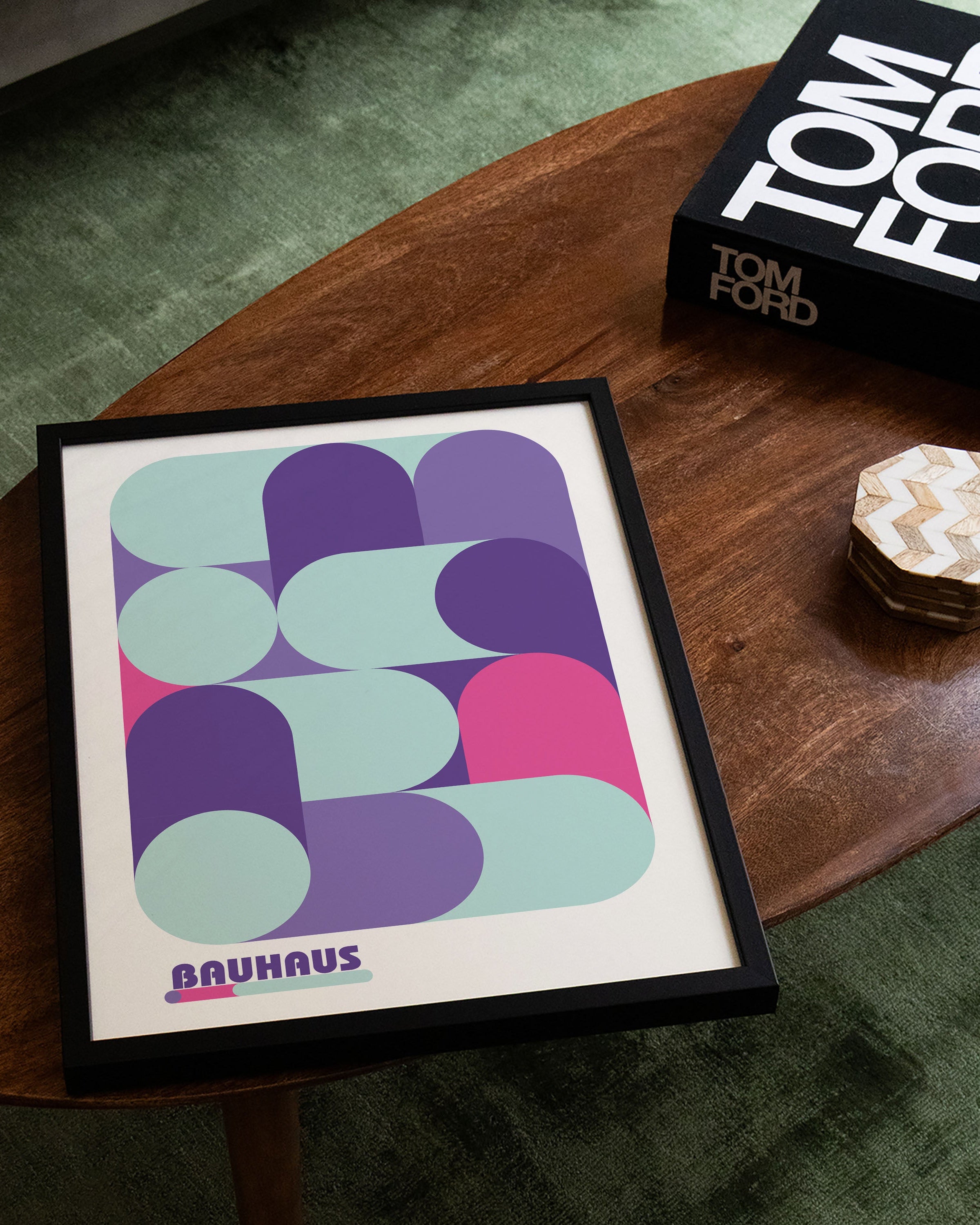 Soft Grid Poster – FineArt Wandbild, moderne Kunst & Fine Art Print von Spawnd, handgefertigt & Made in Germany