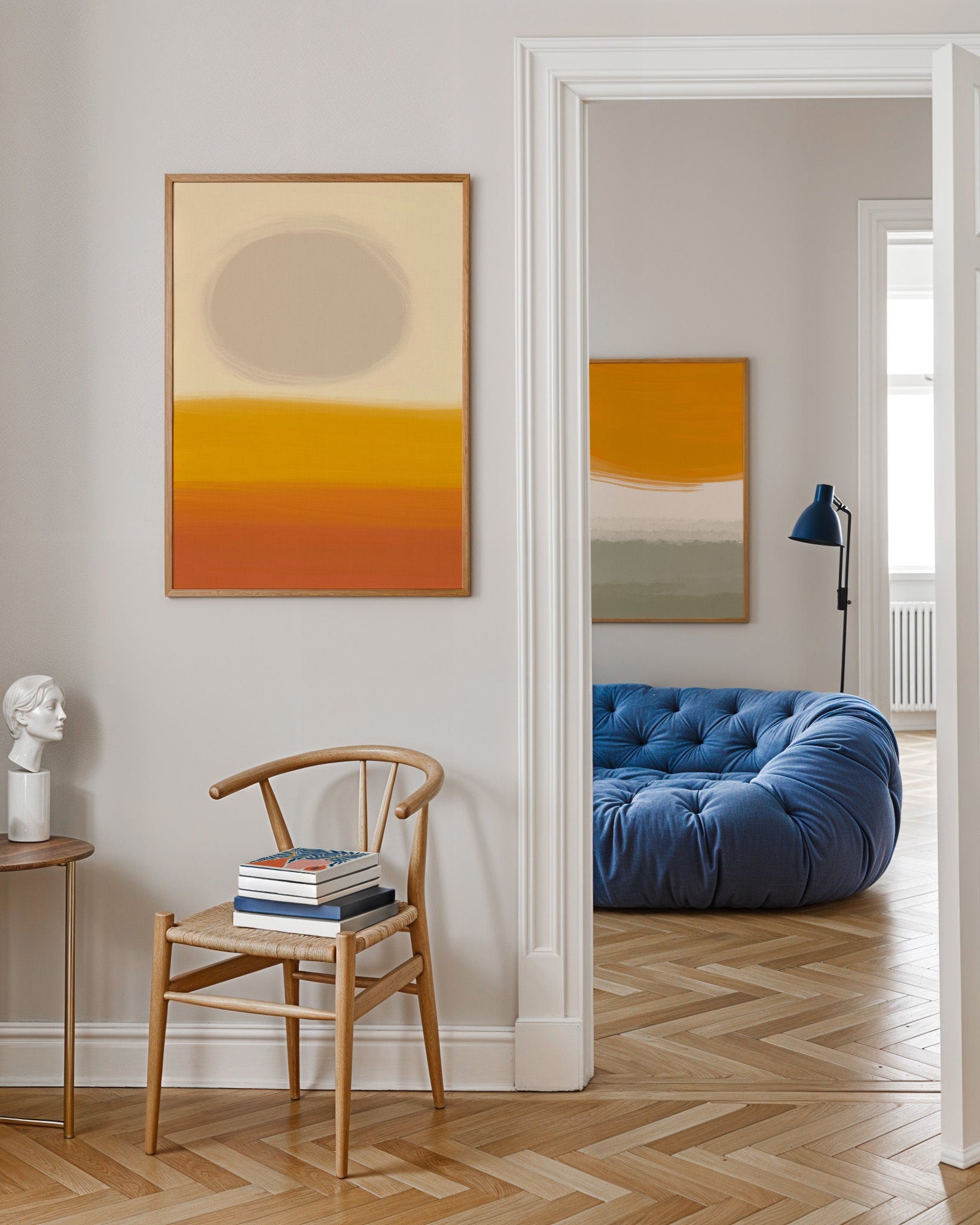 Solopgang Poster – Print Material Wandbild, moderne Kunst & Fine Art Print von Spawnd, handgefertigt & Made in Germany