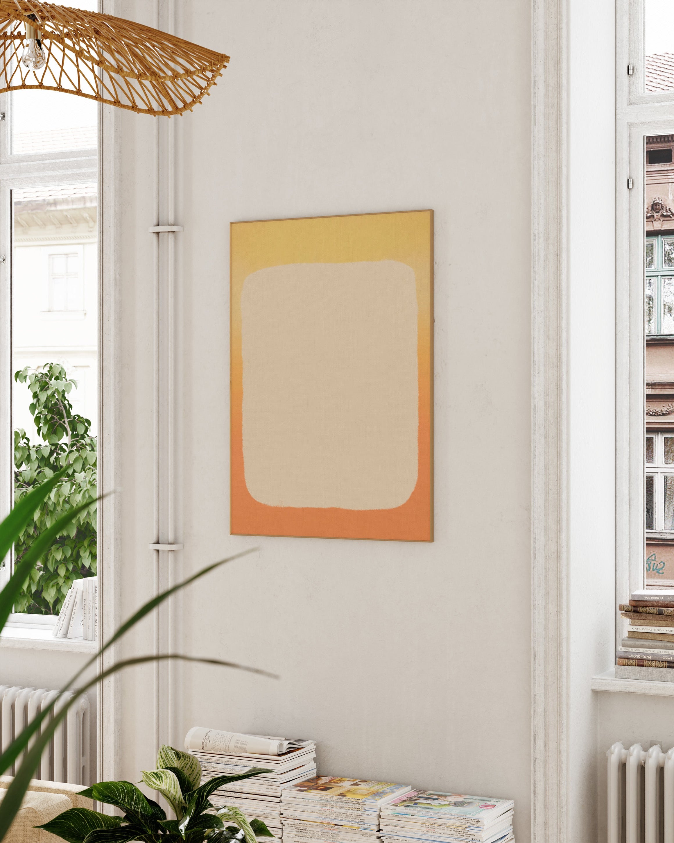 Solrand Poster – Print Material Wandbild, moderne Kunst & Fine Art Print von Spawnd, handgefertigt & Made in Germany