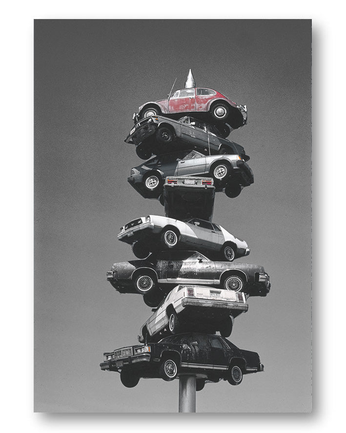 Spindle Dust in, Berwyn Illinois 2023 Poster – f Wandbild, moderne Kunst & Fine Art Print von Spawnd, handgefertigt & Made in Germany