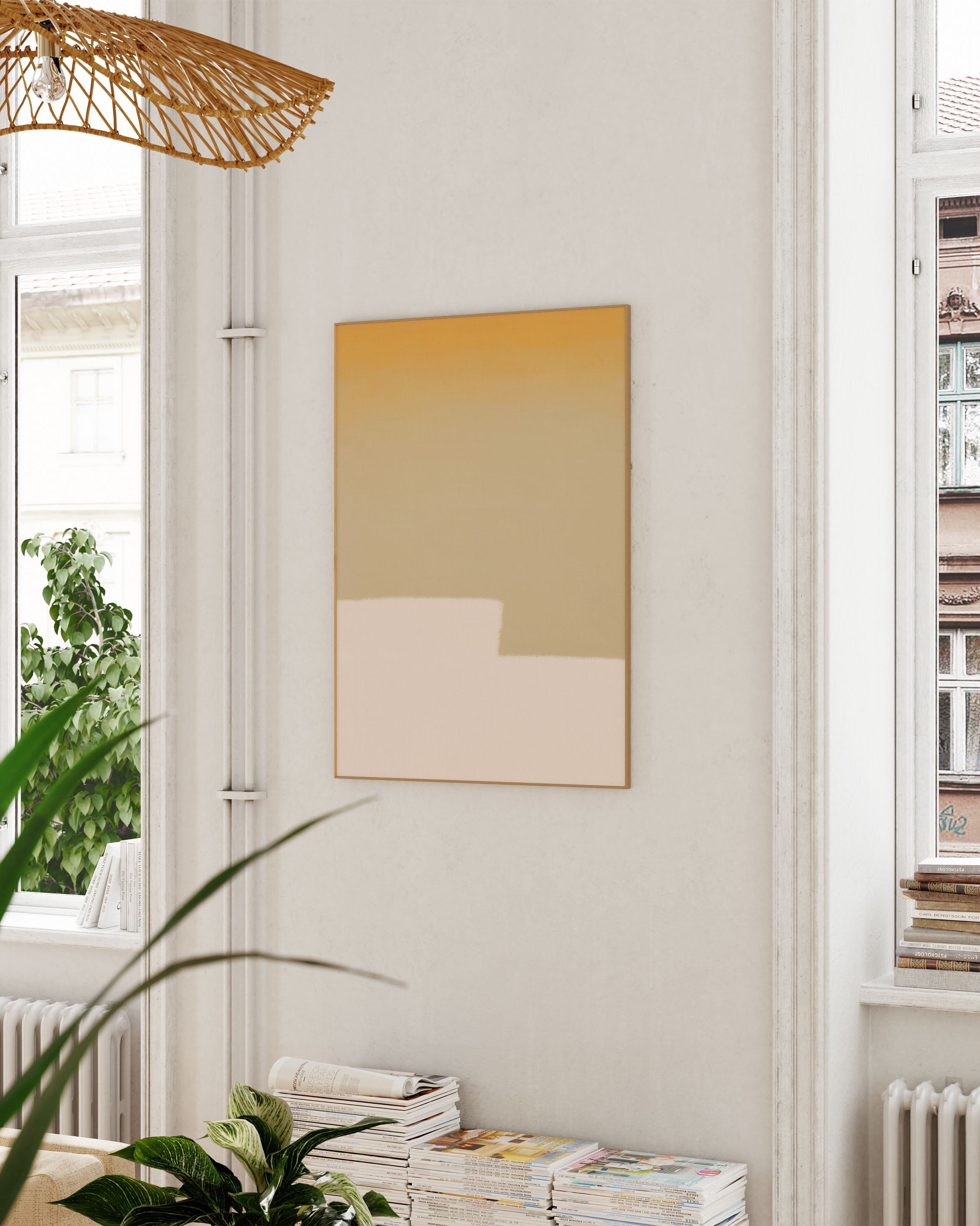 Splittet Poster – Print Material Wandbild, moderne Kunst & Fine Art Print von Spawnd, handgefertigt & Made in Germany