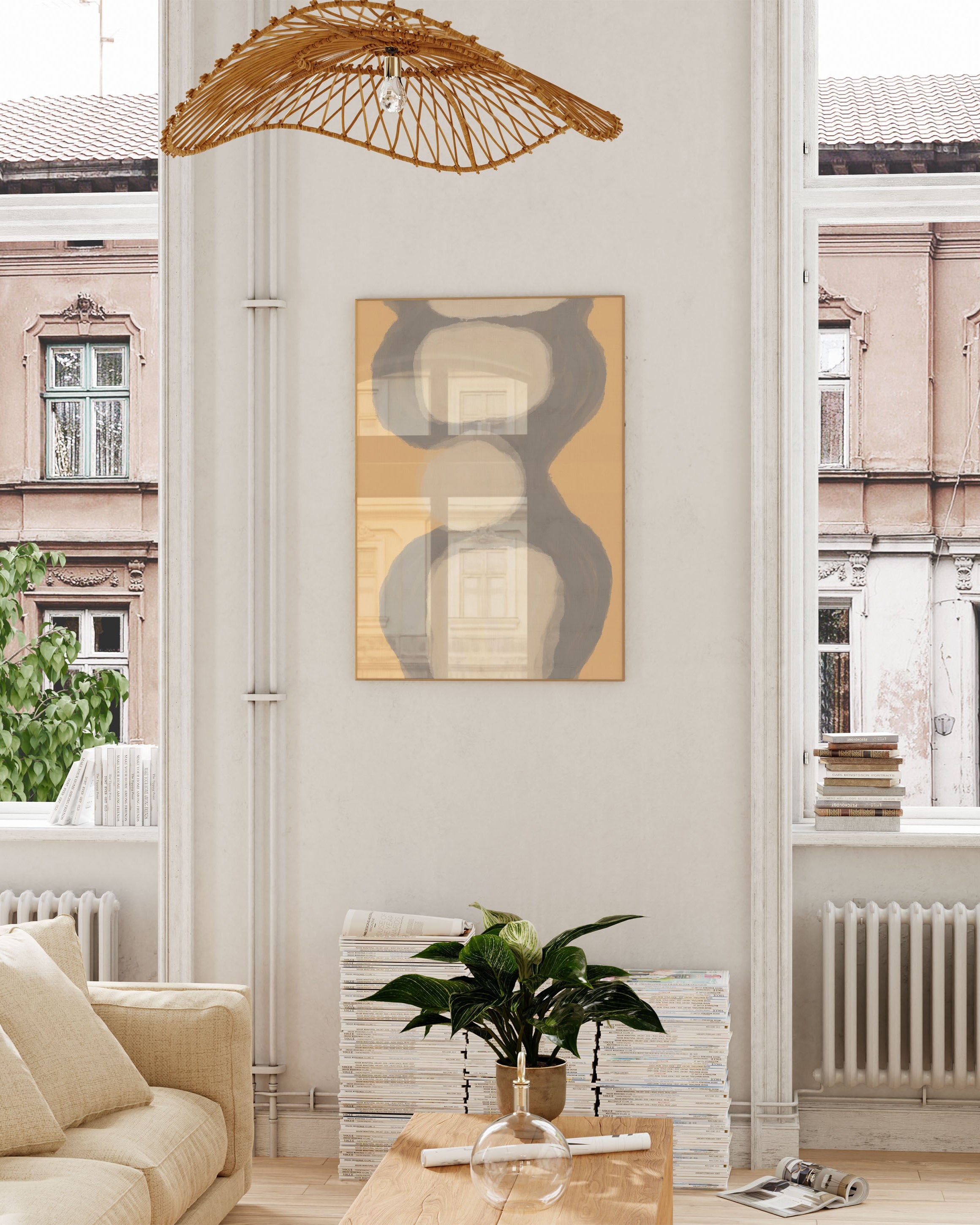 Stenberg Poster – Print Material Wandbild, moderne Kunst & Fine Art Print von Spawnd, handgefertigt & Made in Germany