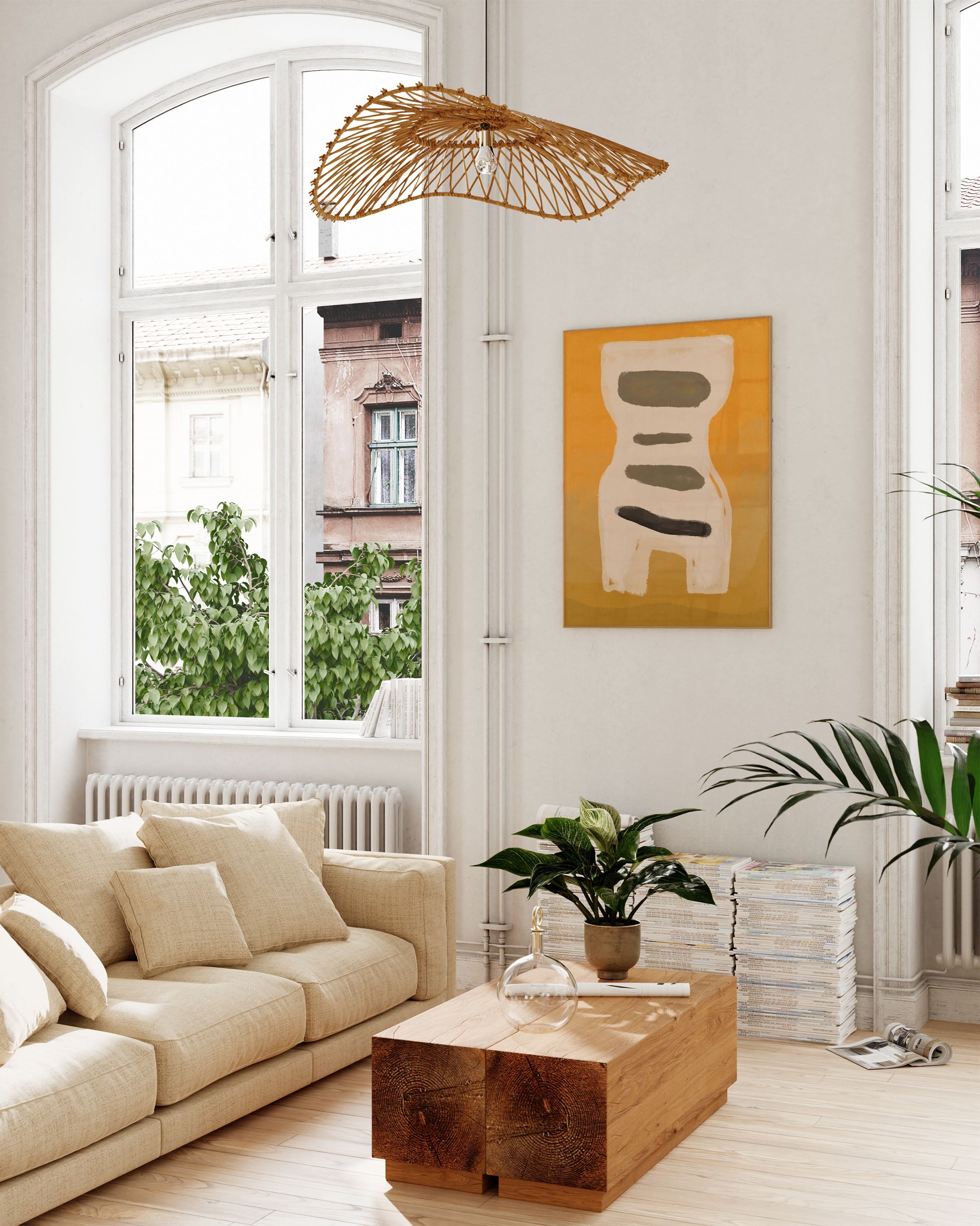 Stol Poster – Print Material Wandbild, moderne Kunst & Fine Art Print von Spawnd, handgefertigt & Made in Germany