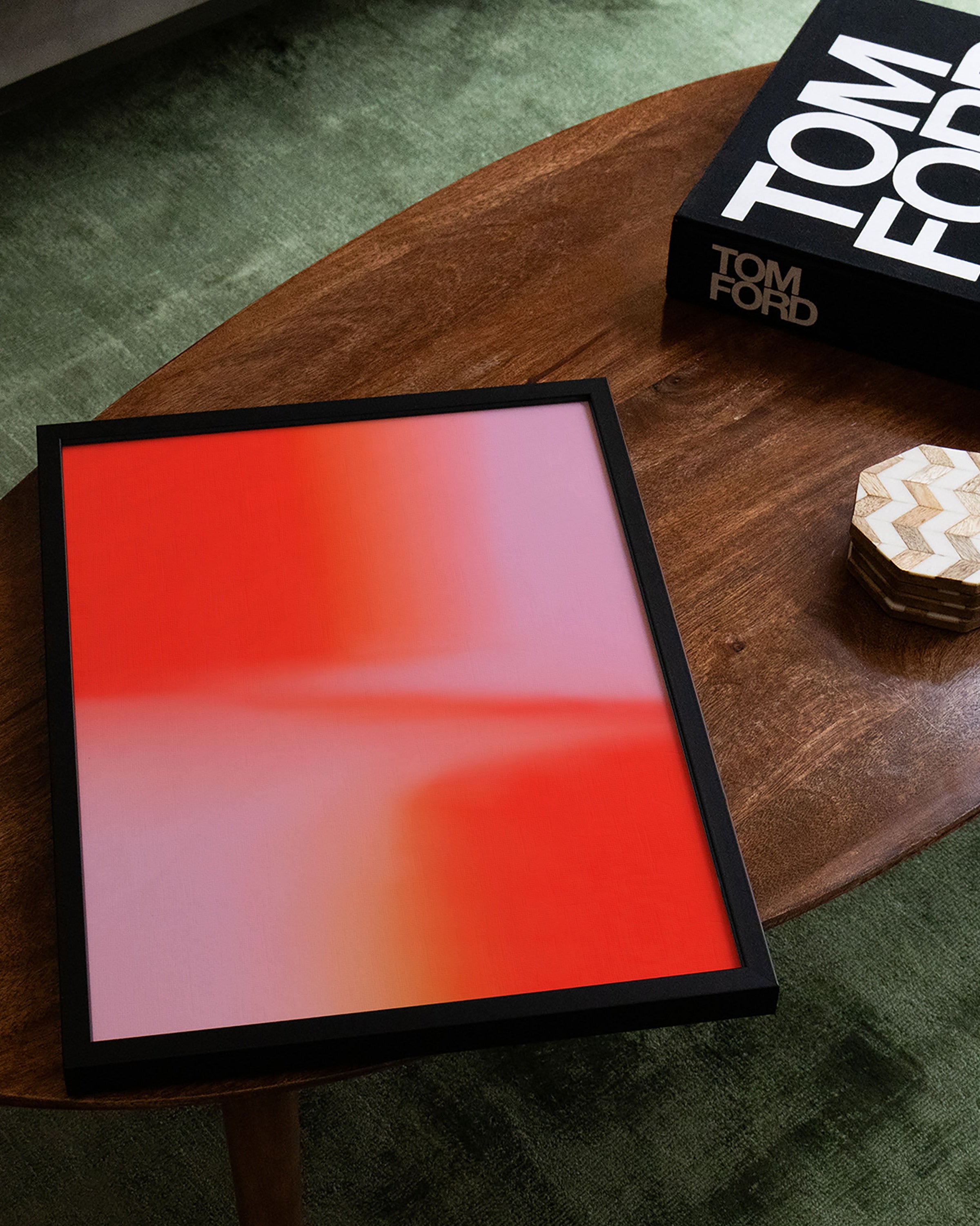 Strange Poster – Print Material Wandbild, moderne Kunst & Fine Art Print von Spawnd, handgefertigt & Made in Germany