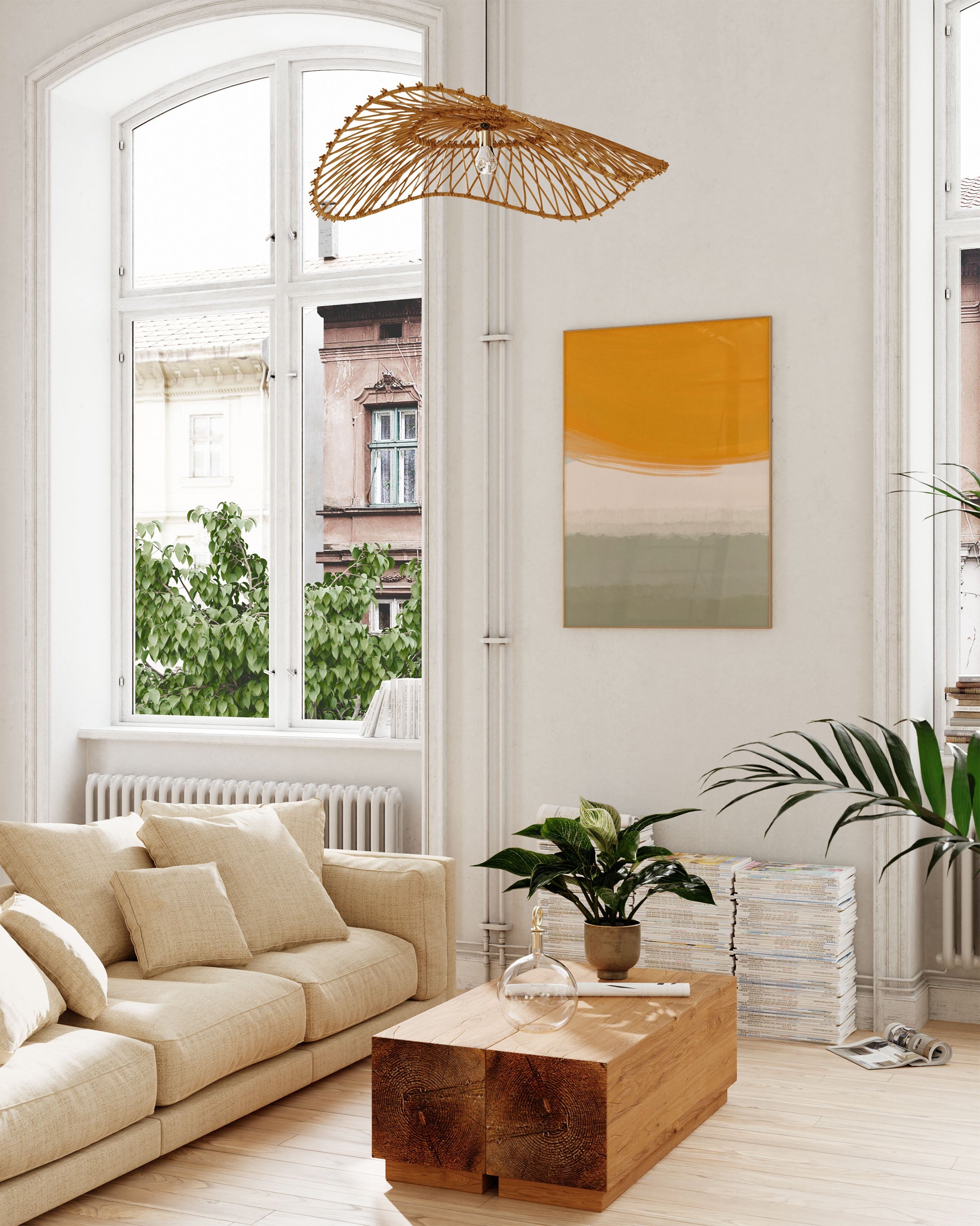 Strönd Poster – Print Material Wandbild, moderne Kunst & Fine Art Print von Spawnd, handgefertigt & Made in Germany