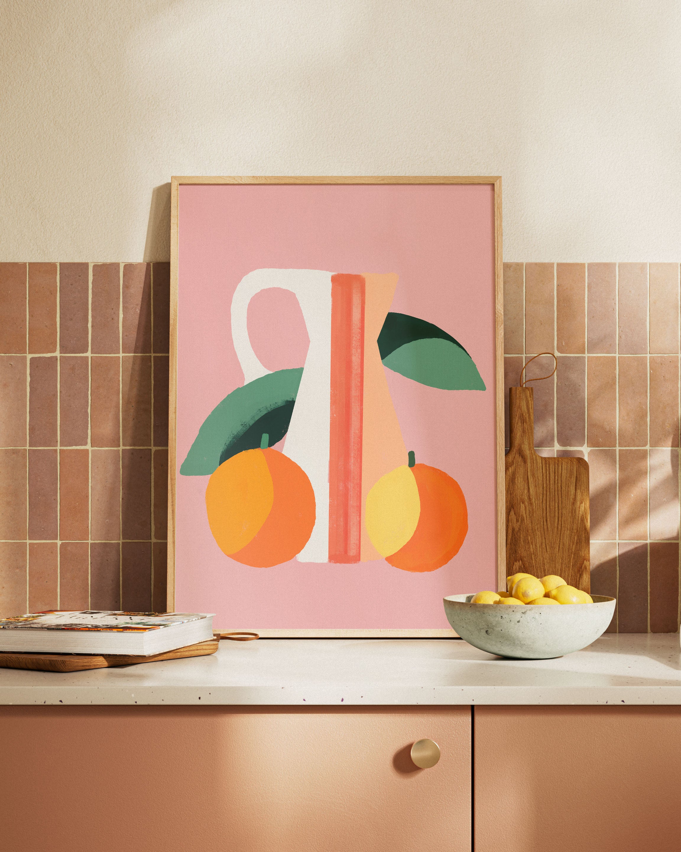 Sunday Poster – Print Material Wandbild, moderne Kunst & Fine Art Print von Spawnd, handgefertigt & Made in Germany