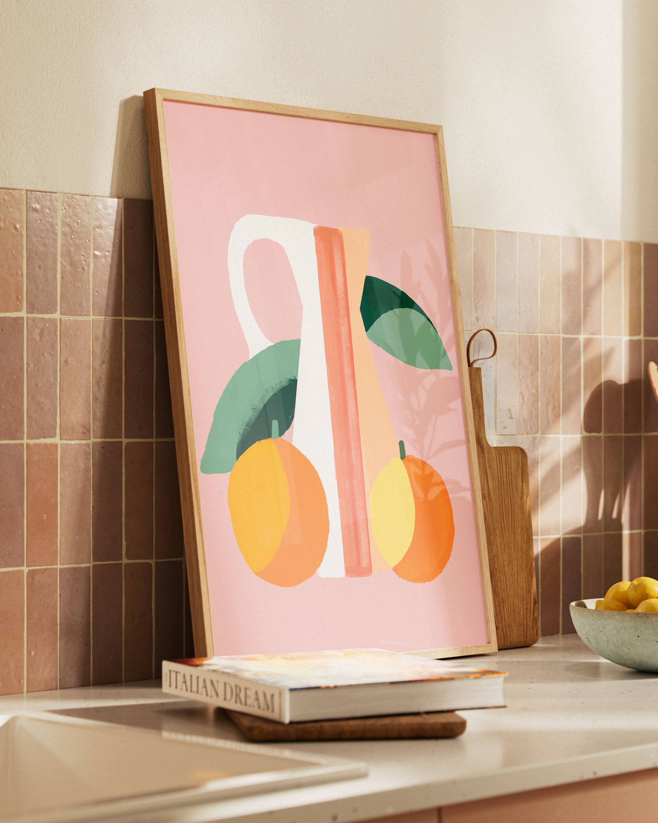 Sunday Poster – Print Material Wandbild, moderne Kunst & Fine Art Print von Spawnd, handgefertigt & Made in Germany