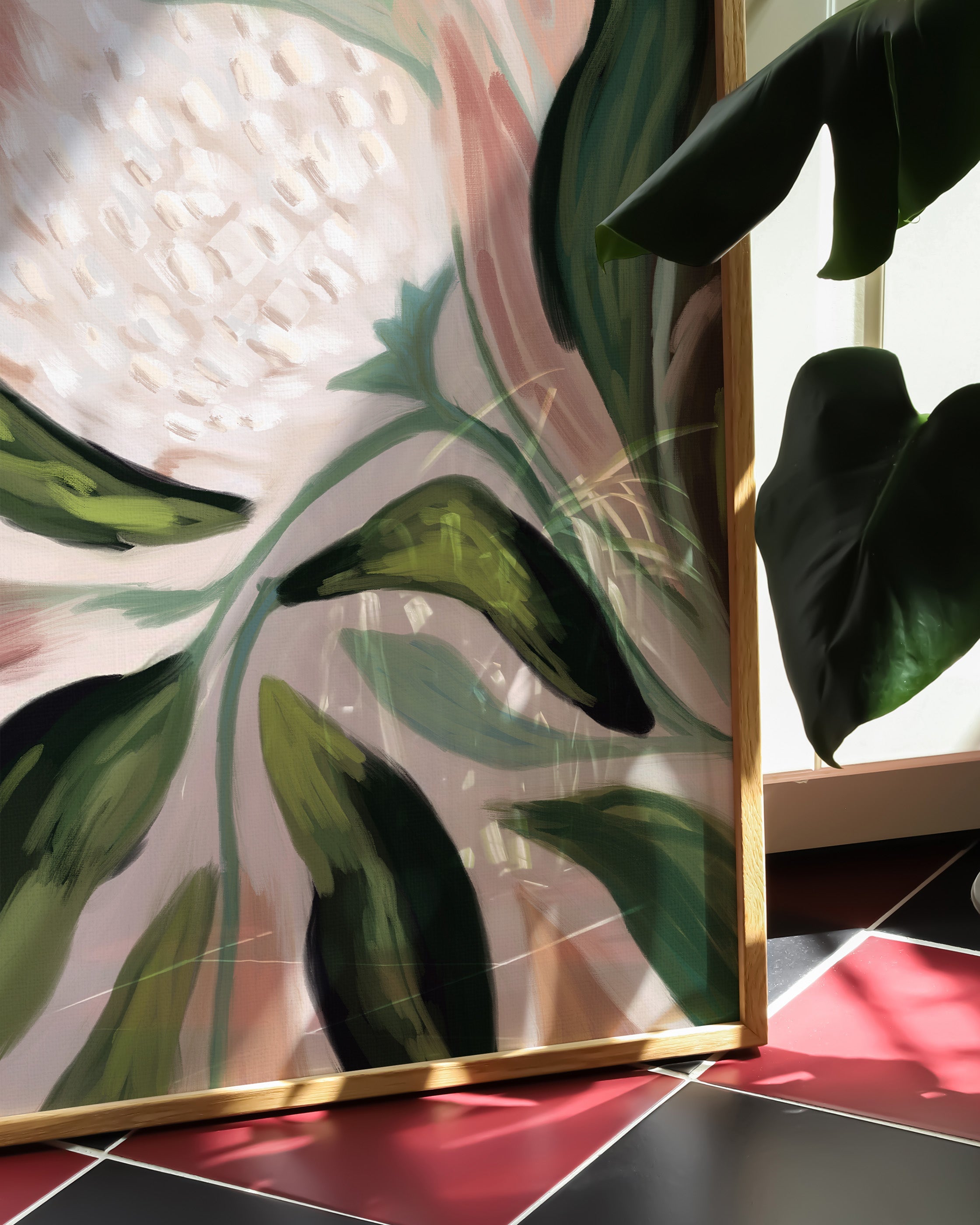 Terre d’Harmonie Poster – Print Material Wandbild, moderne Kunst & Fine Art Print von Spawnd, handgefertigt & Made in Germany