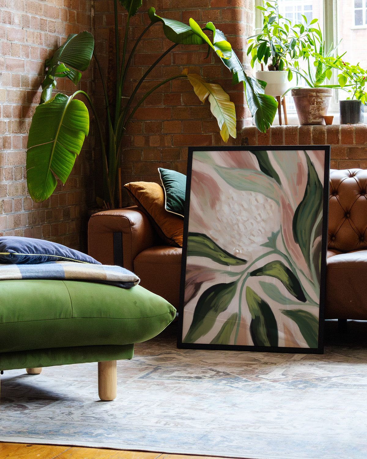 Terre d’Harmonie Poster – Print Material Wandbild, moderne Kunst & Fine Art Print von Spawnd, handgefertigt & Made in Germany