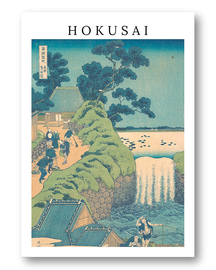 Tōto Shōnyū no Taki Poster – Print Material Wandbild, moderne Kunst & Fine Art Print von Spawnd, handgefertigt & Made in Germany