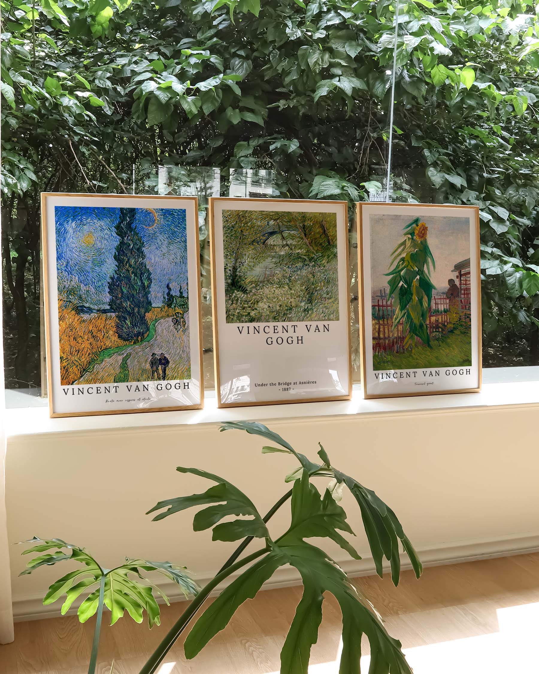 Tournesol géant Poster – Print Material Wandbild, moderne Kunst & Fine Art Print von Spawnd, handgefertigt & Made in Germany