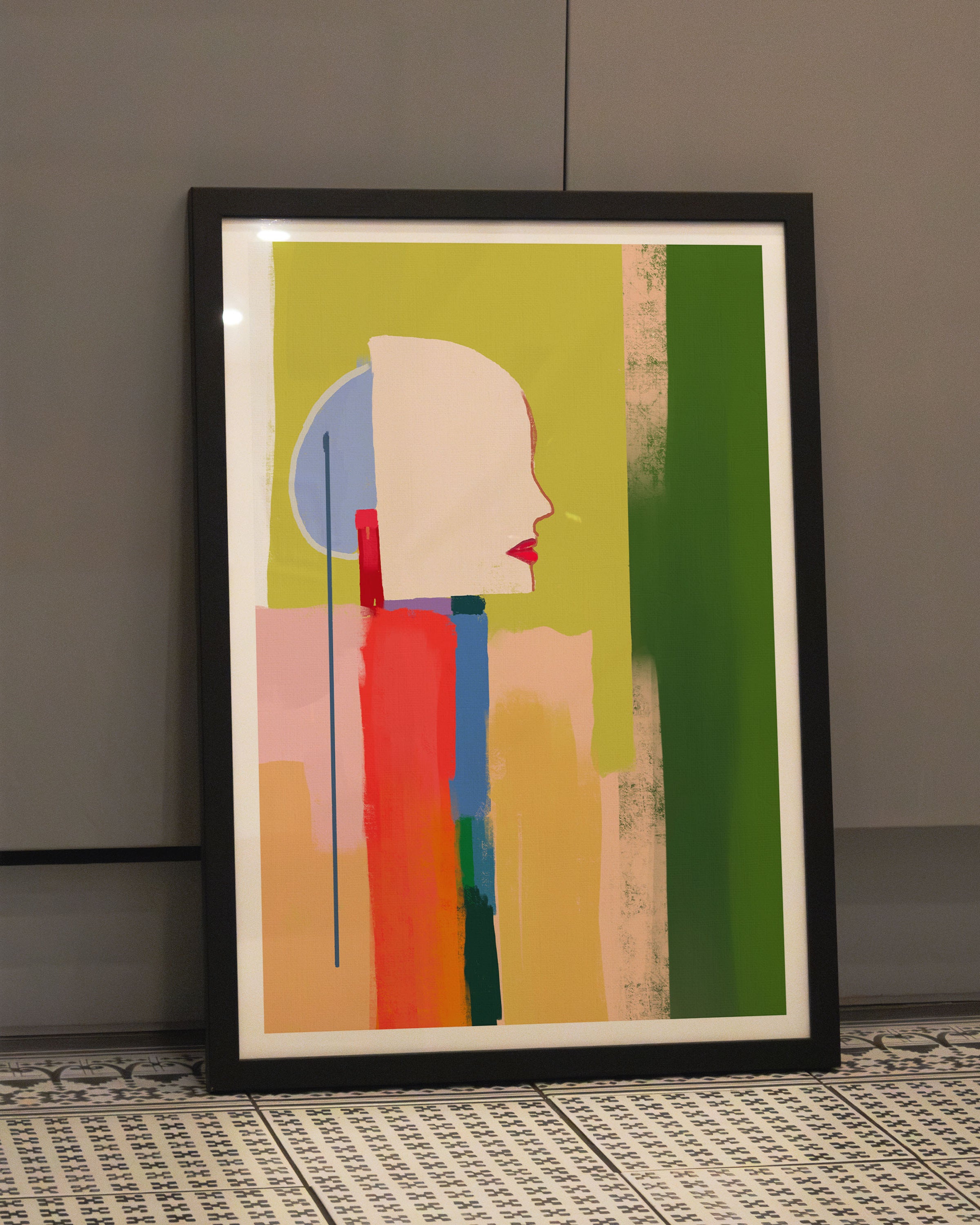 Urban Camouflage Poster – FineArt Wandbild, moderne Kunst & Fine Art Print von Spawnd, handgefertigt & Made in Germany