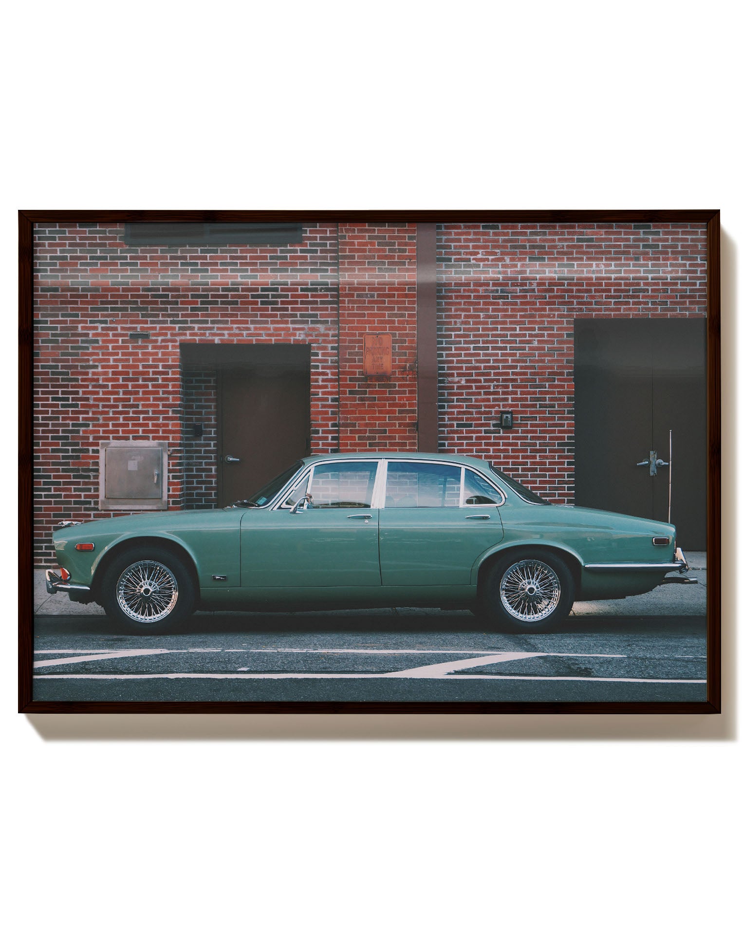 Vintage Car Poster – Print Material Wandbild, moderne Kunst & Fine Art Print von Spawnd, handgefertigt & Made in Germany