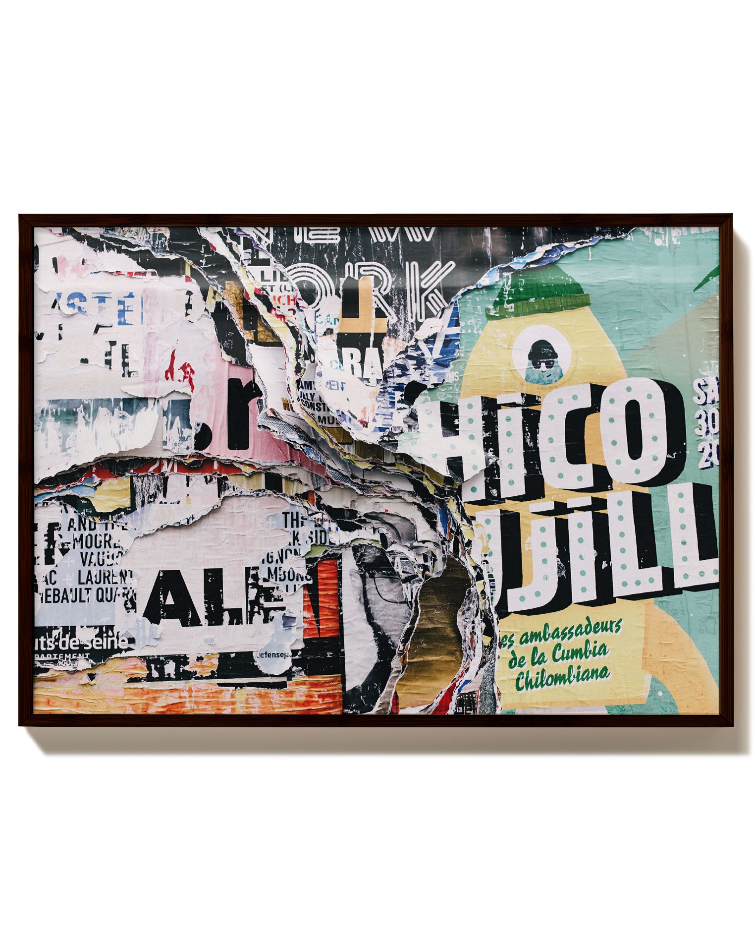 Wall in Reykjavik Poster – Print Material Wandbild, moderne Kunst & Fine Art Print von Spawnd, handgefertigt & Made in Germany