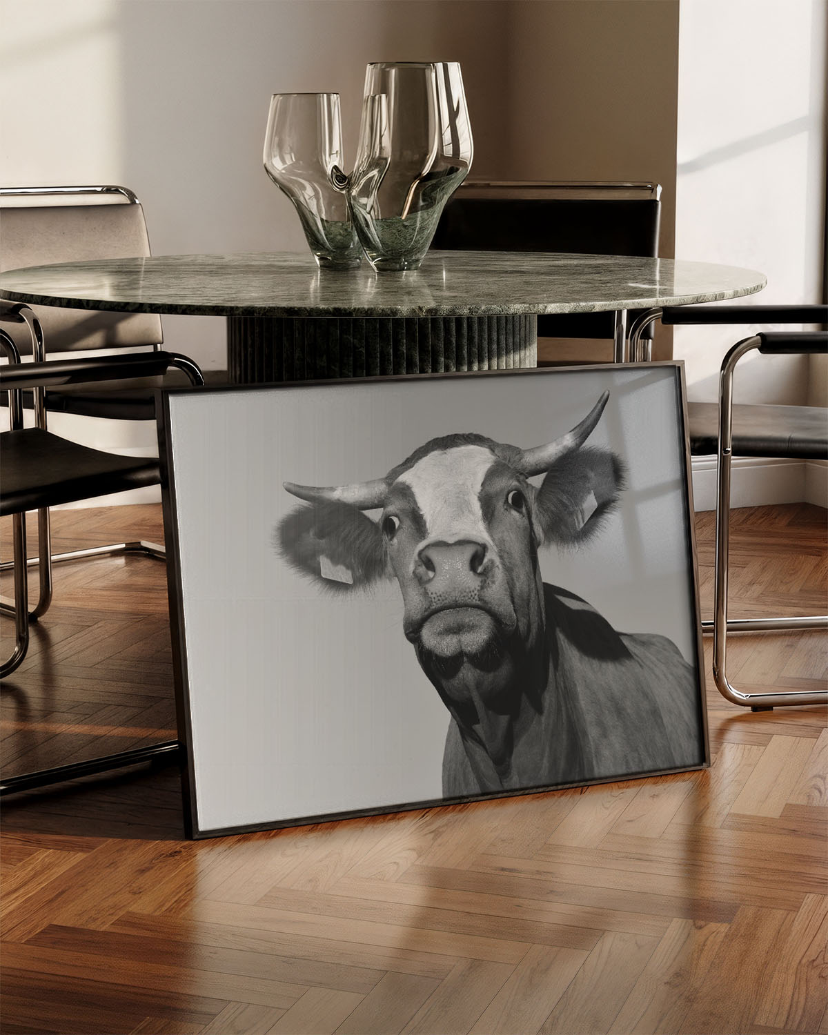 What do you Want? Poster – Print Material Wandbild, moderne Kunst & Fine Art Print von Spawnd, handgefertigt & Made in Germany